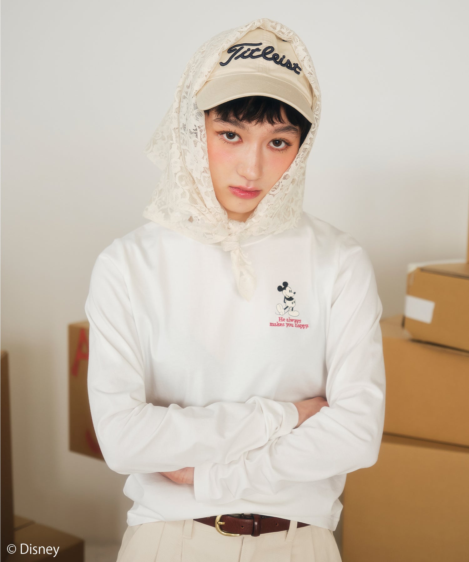 MODEL:166cm/COLOR:WHITE/SIZE:F