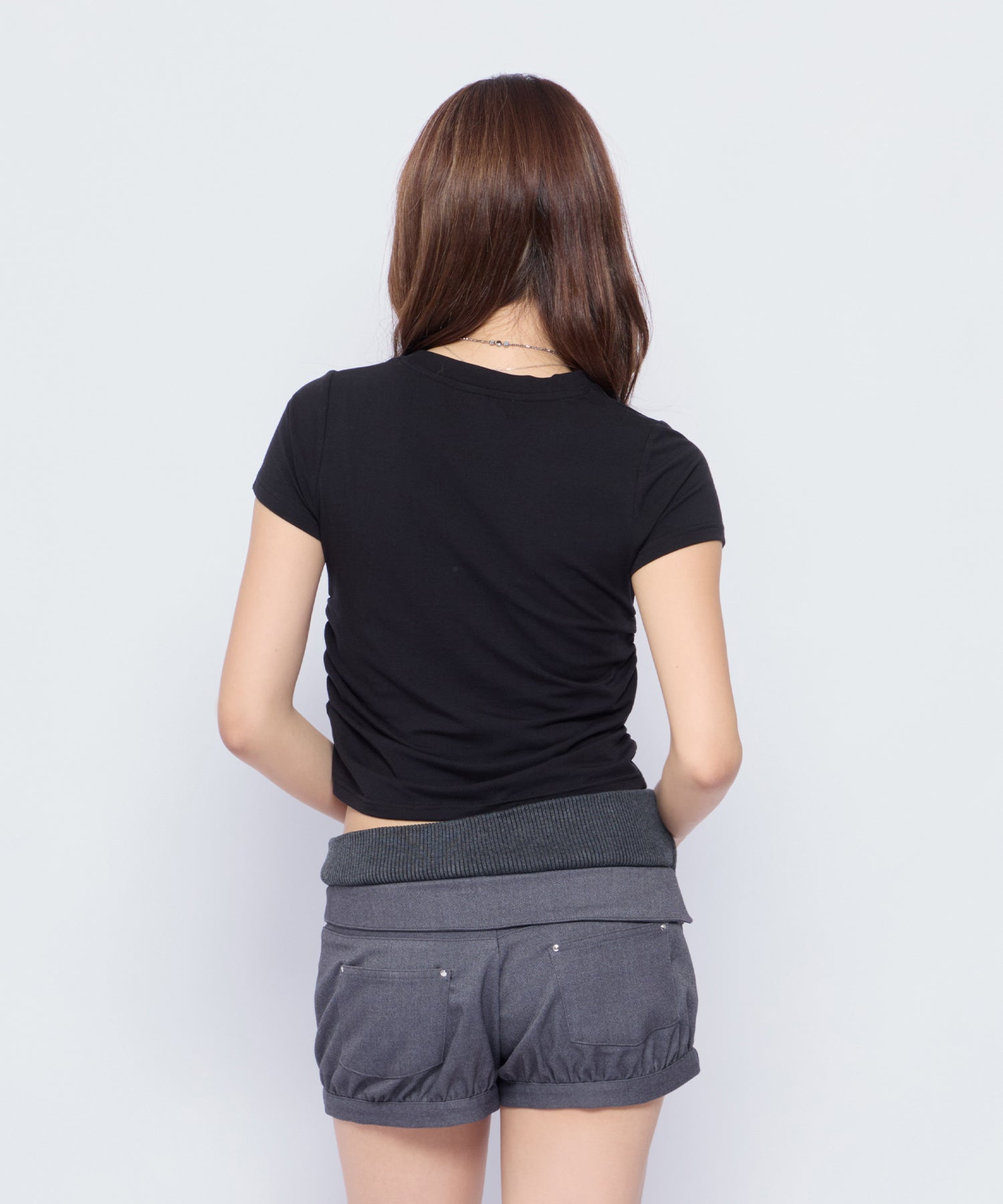 MODEL:170cm/COLOR:BLK/SIZE:F