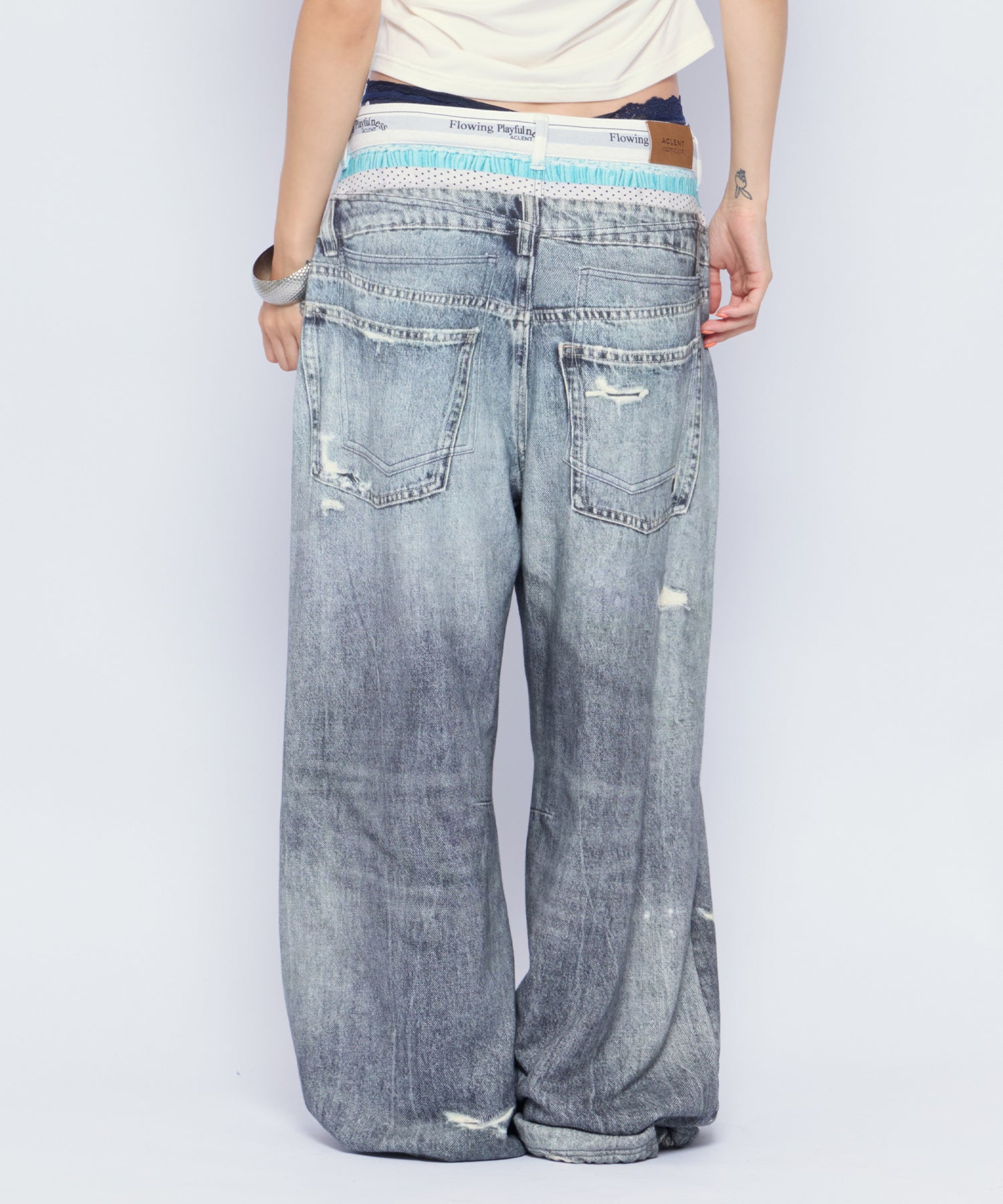 MODEL:168cm/COLOR:GRY/SIZE:F