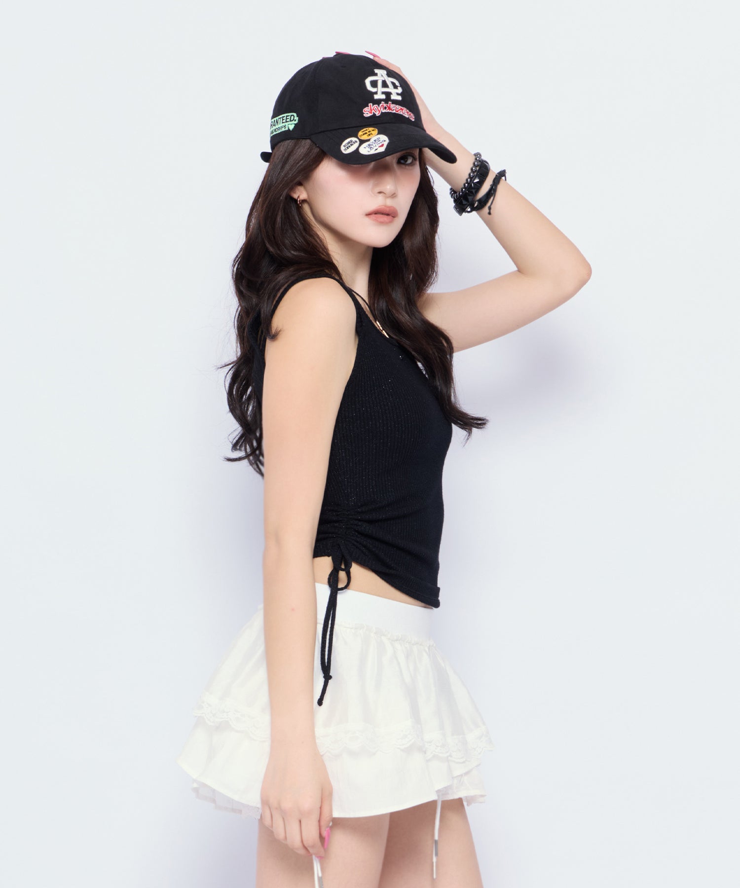 MODEL:170cm/COLOR:BLK/SIZE:F