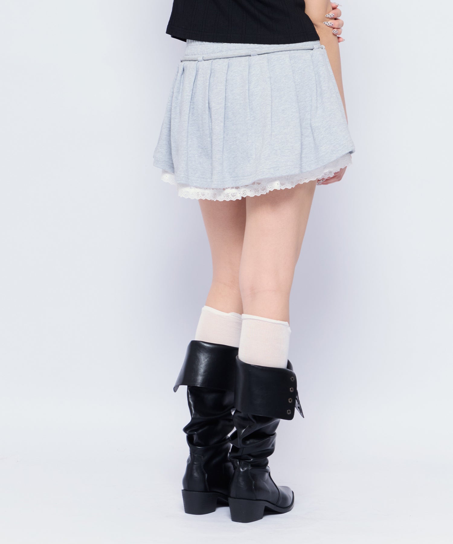 MODEL:170cm/COLOR:GRY/SIZE:F
