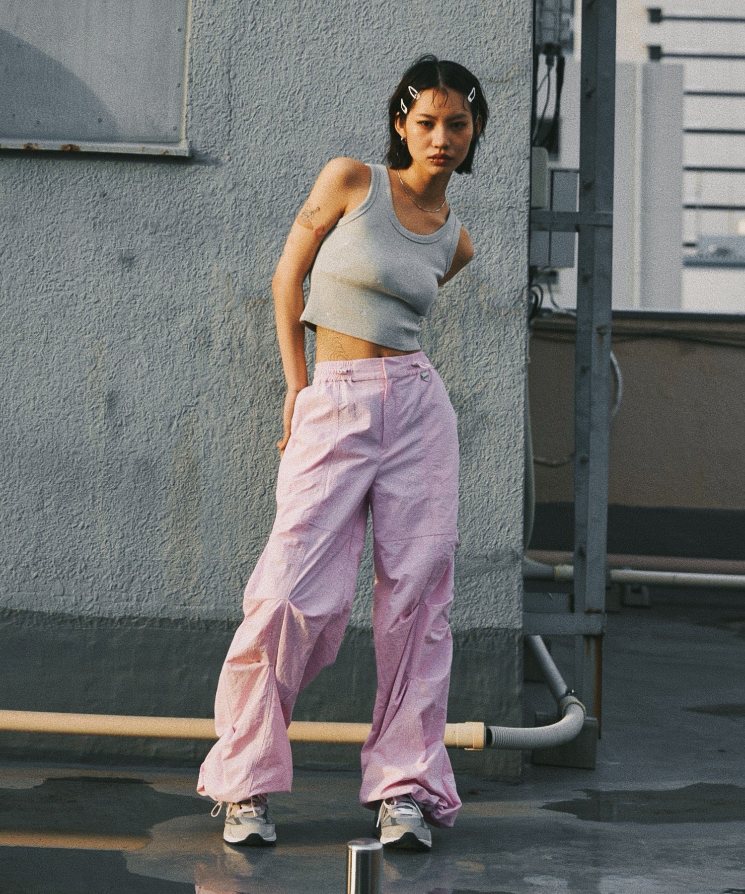 MODEL:161cm/COLOR:PINK/SIZE:F