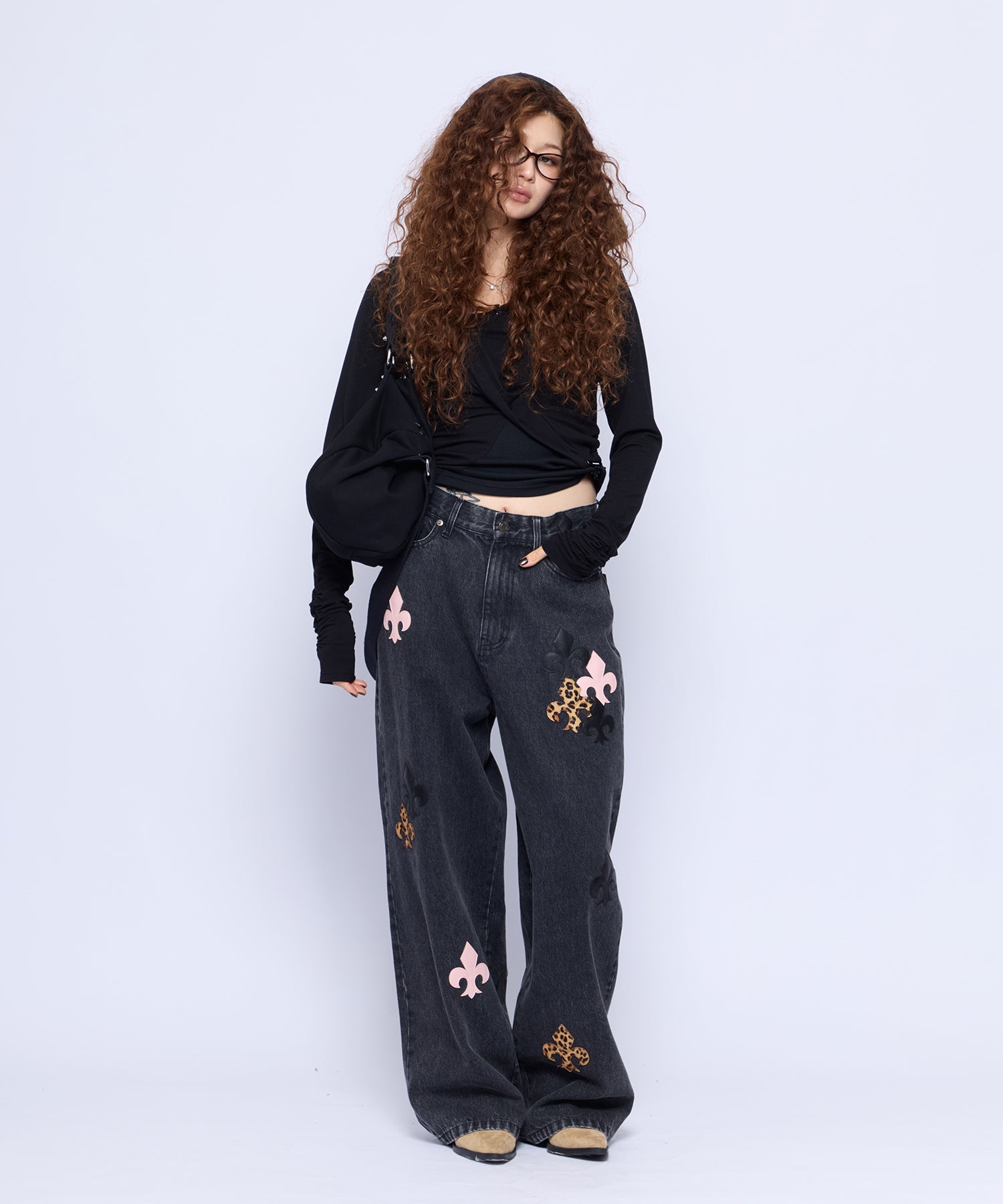 MODEL:168cm/COLOR:BLK/SIZE:M