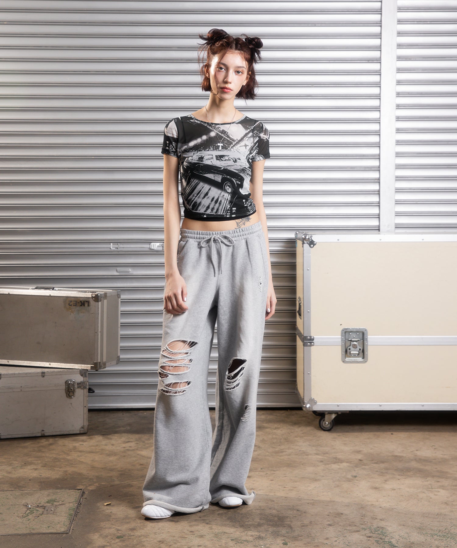 MODEL:172cm/COLOR:BLACK/SIZE:F