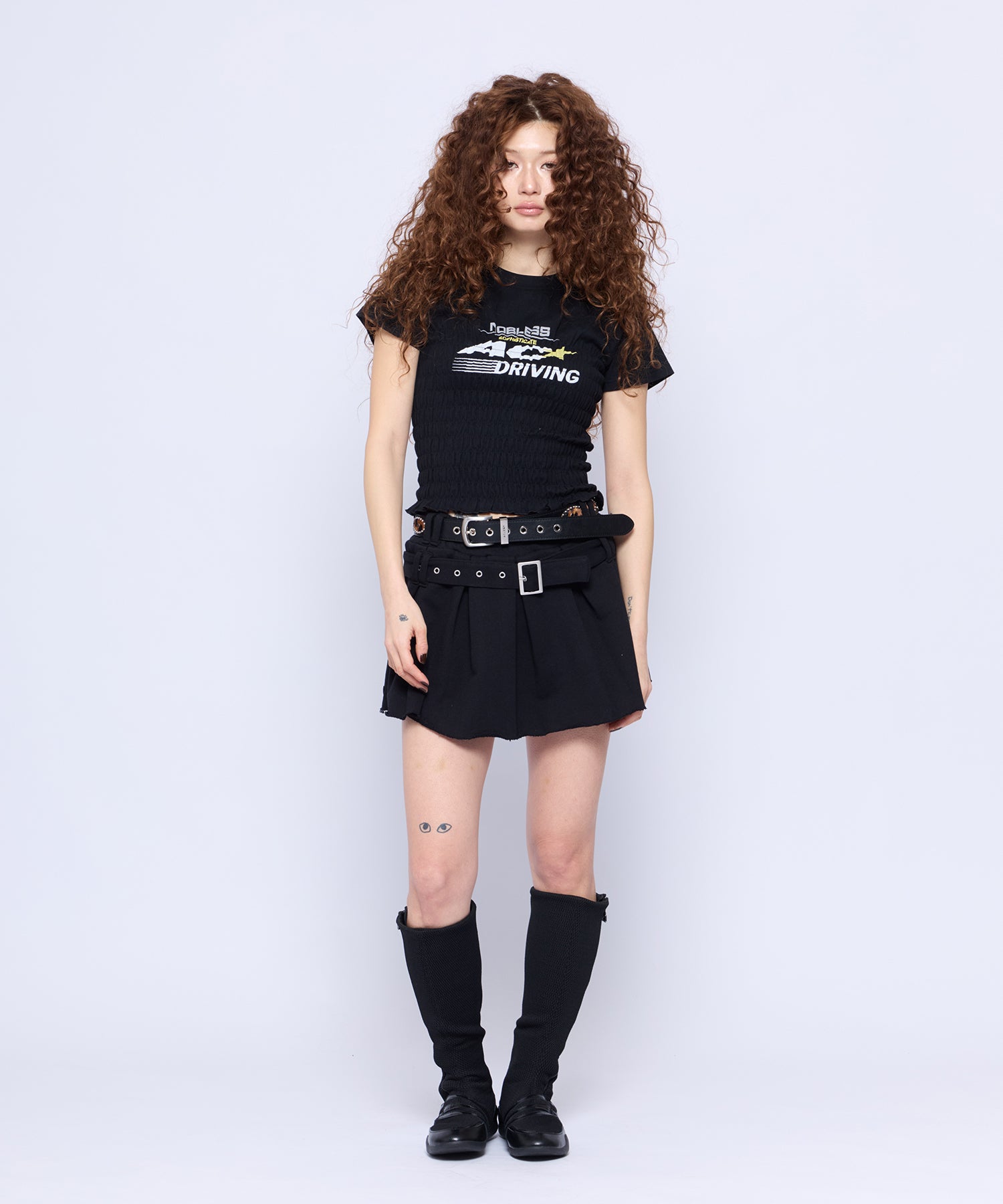 MODEL:168cm/COLOR:BLK/SIZE:M