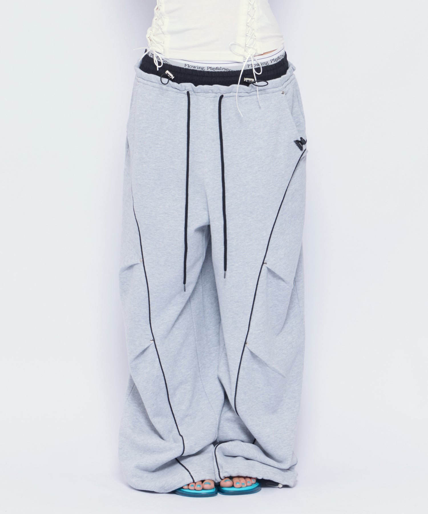 MODEL:168cm/COLOR:GRY/SIZE:F
