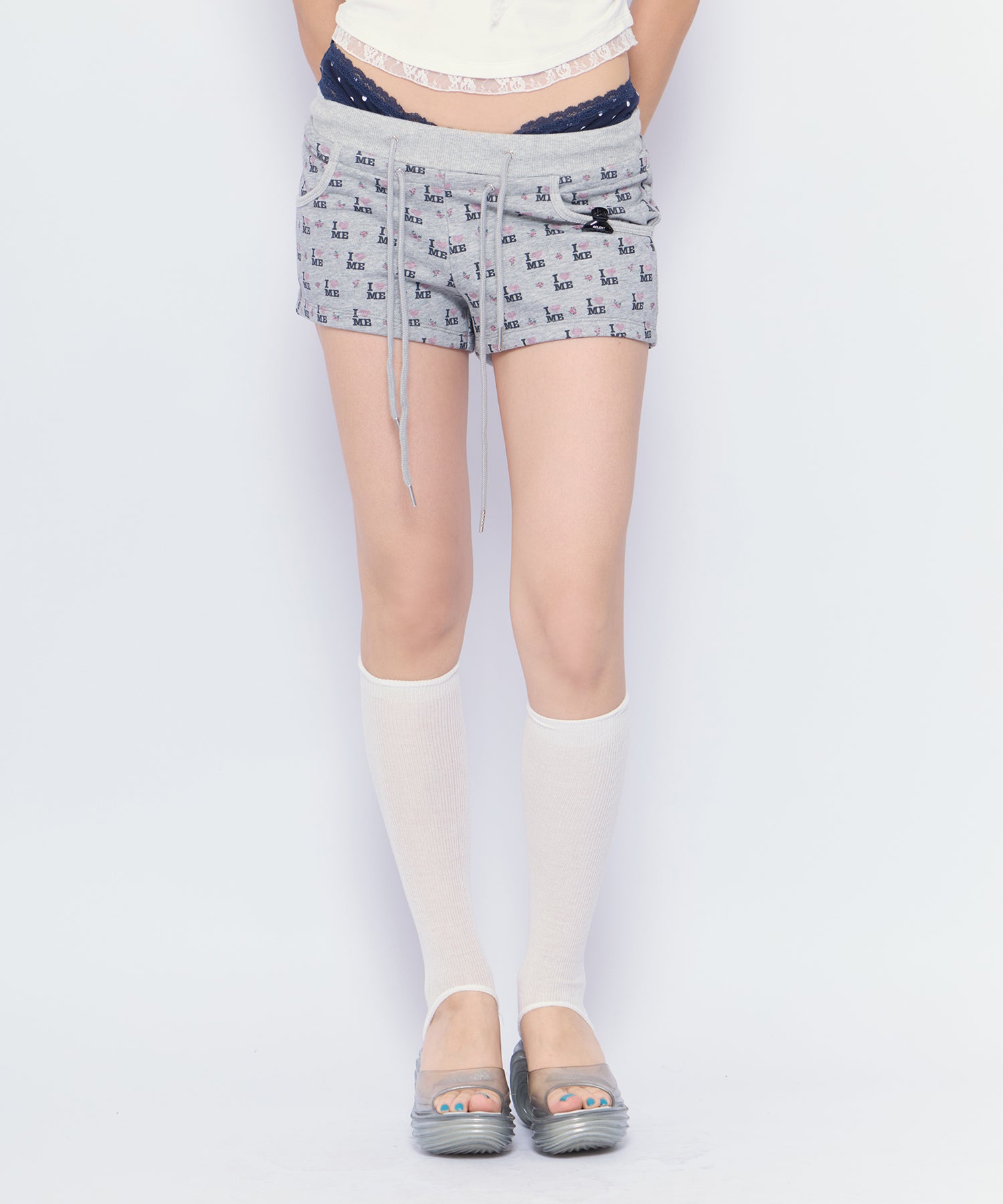 MODEL:170cm/COLOR:GRY/SIZE:F