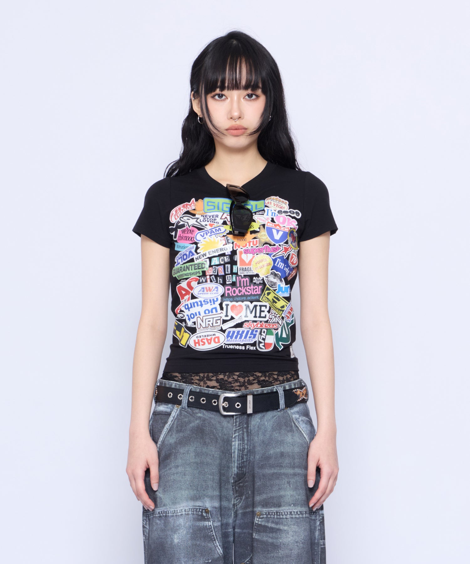 MODEL:172cm/COLOR:BLK/SIZE:F