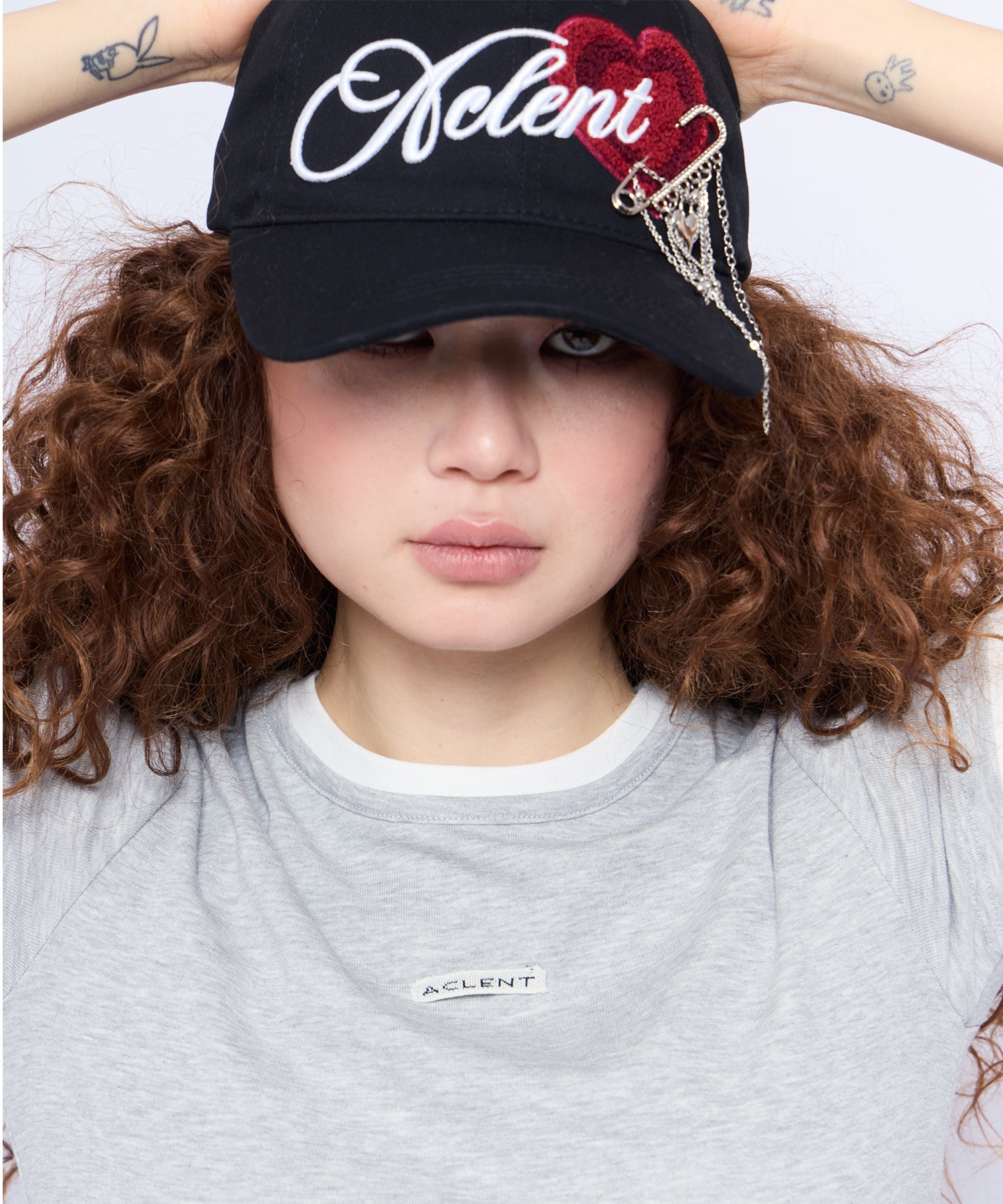 Heart Charm Logo Cap