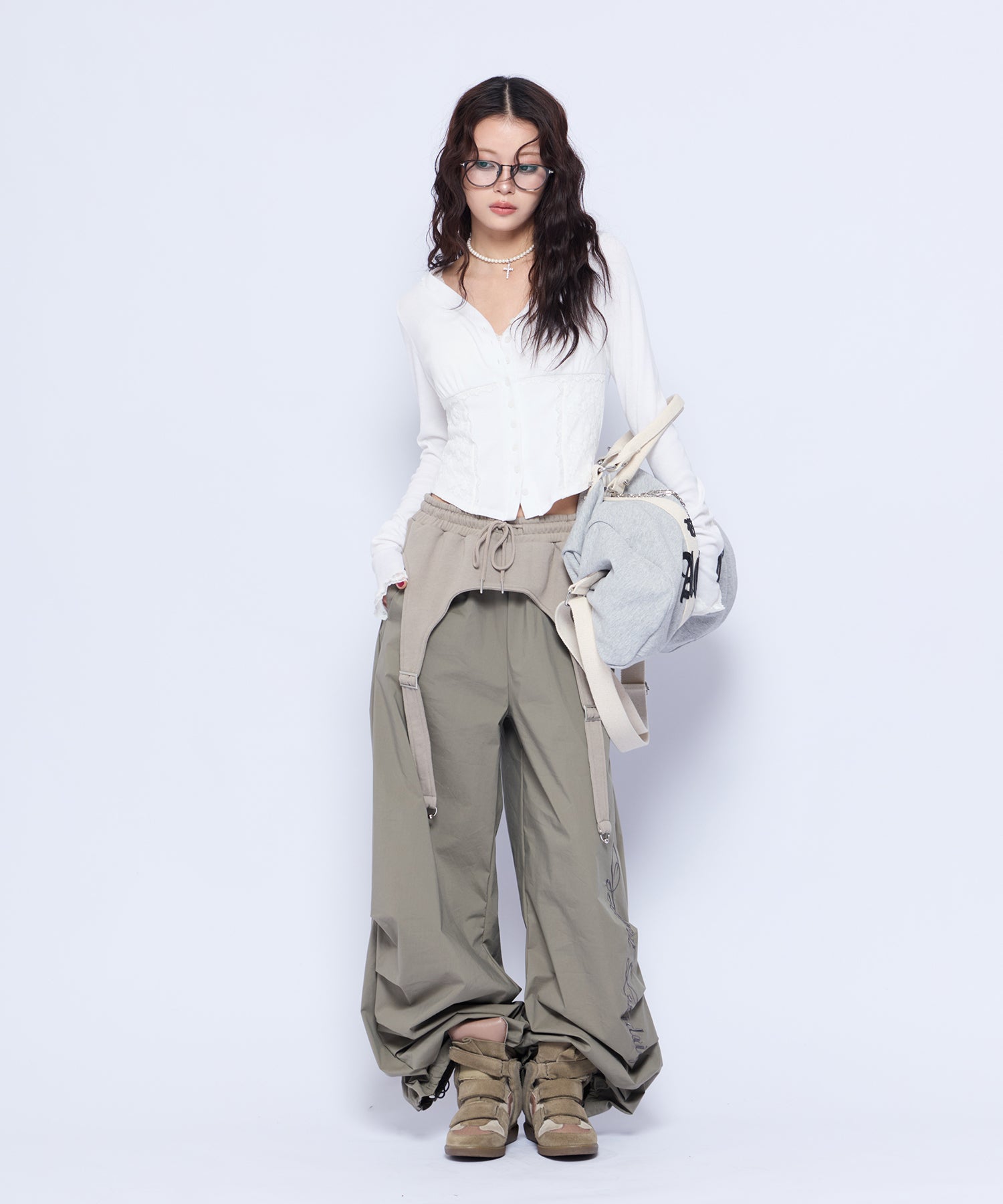 MODEL:160cm/COLOR:KHA/SIZE:F