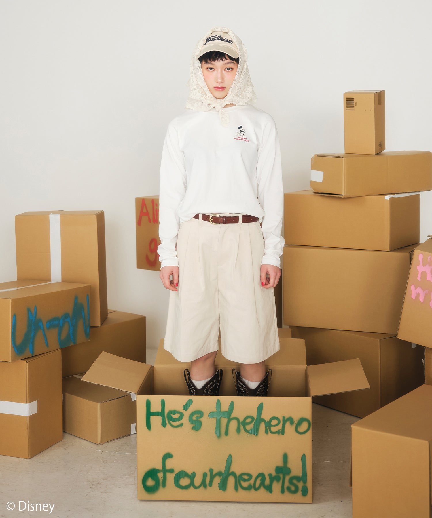 MODEL:166cm/COLOR:WHITE/SIZE:F