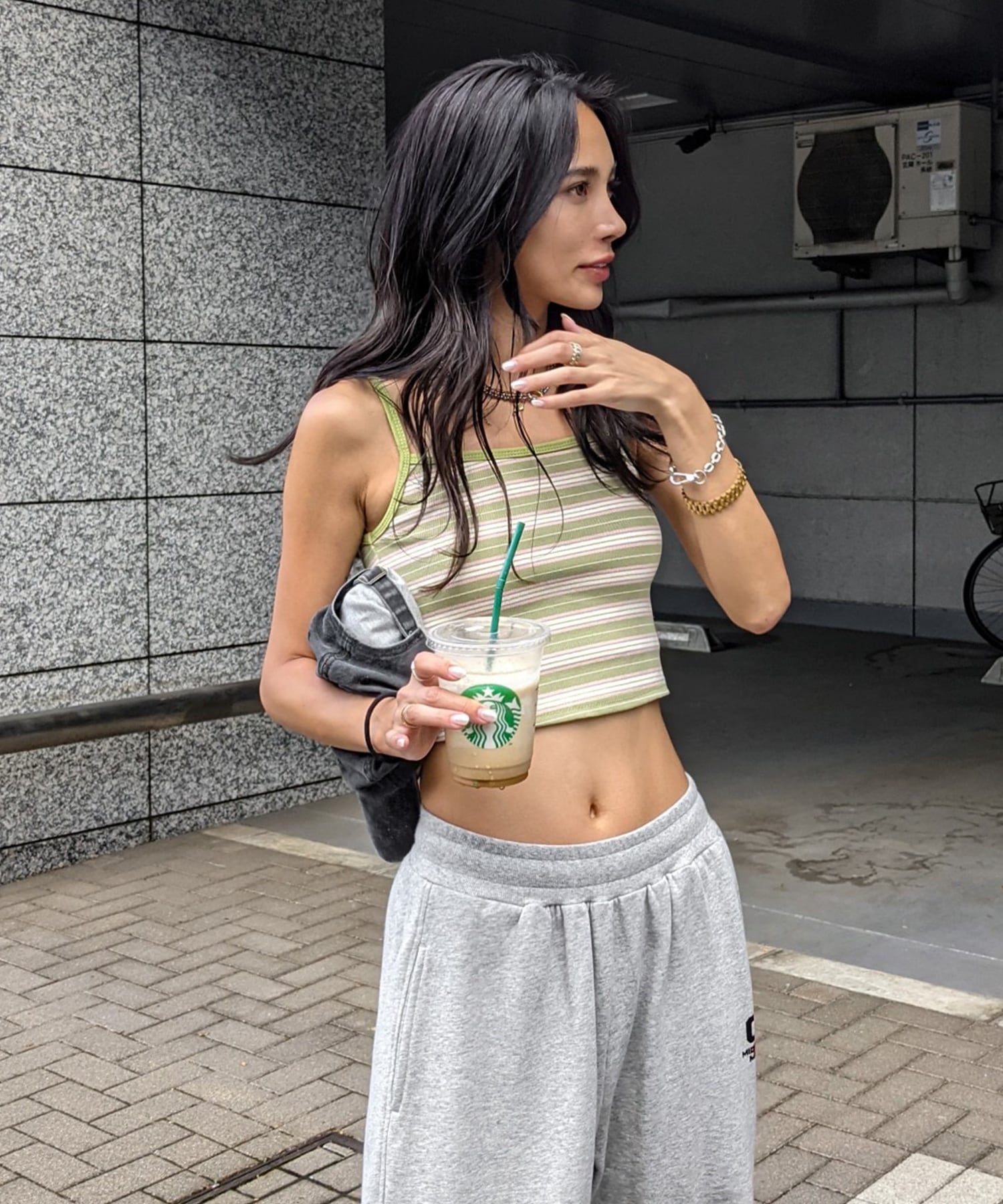 STAFF:168cm/COLOR:GREEN/SIZE:F