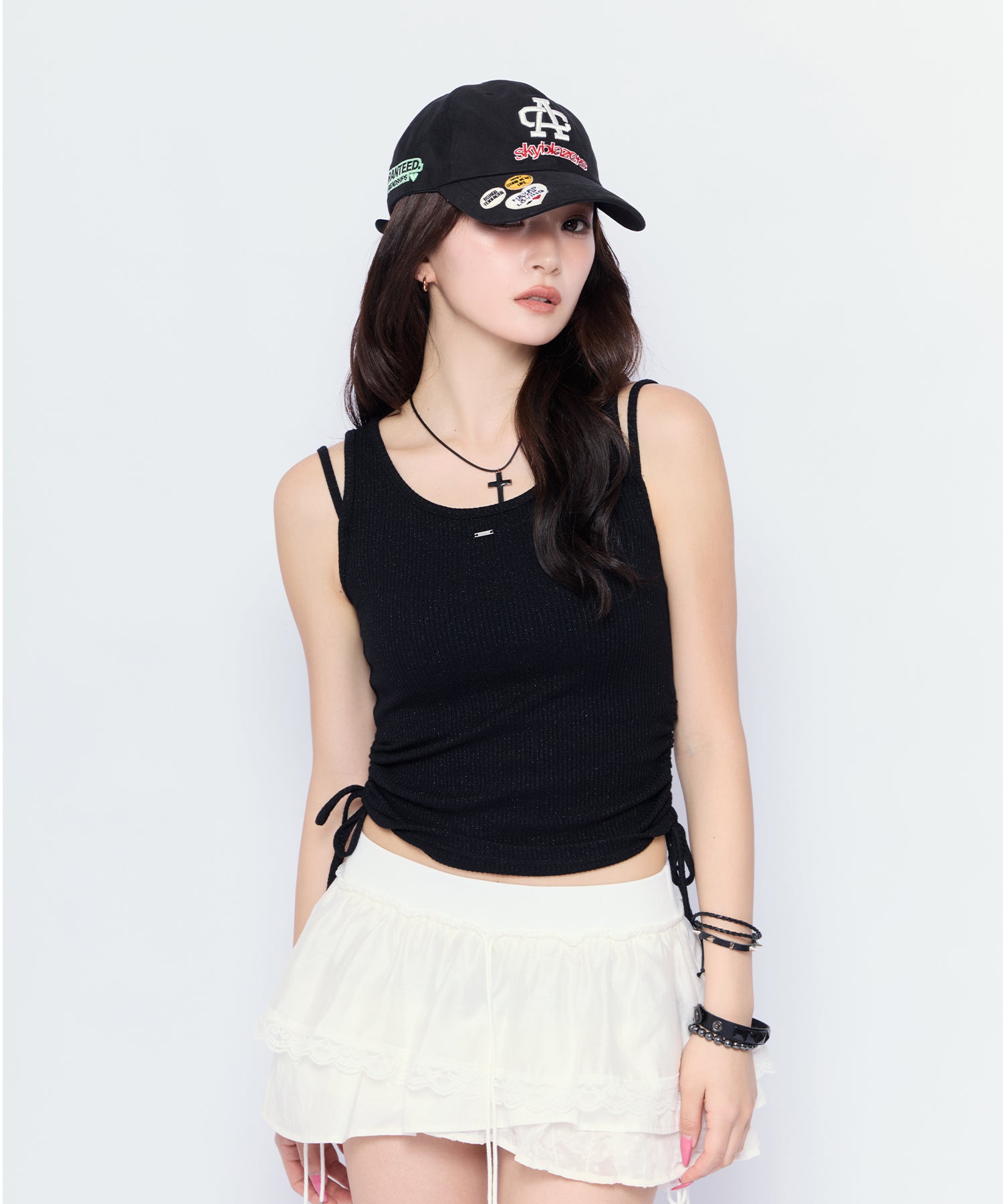 MODEL:170cm/COLOR:BLK/SIZE:F
