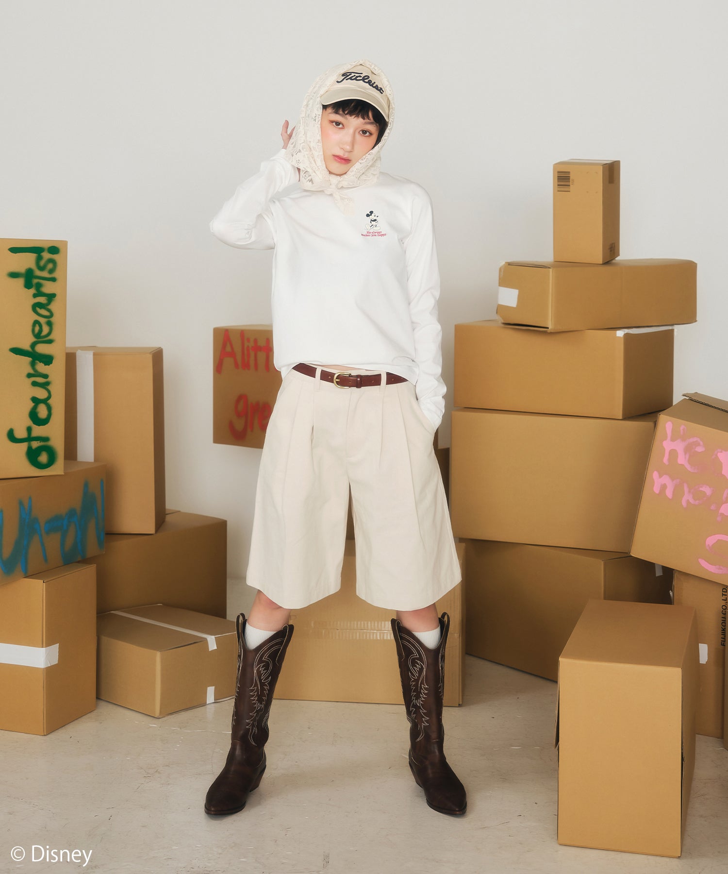 MODEL:166cm/COLOR:WHITE/SIZE:F