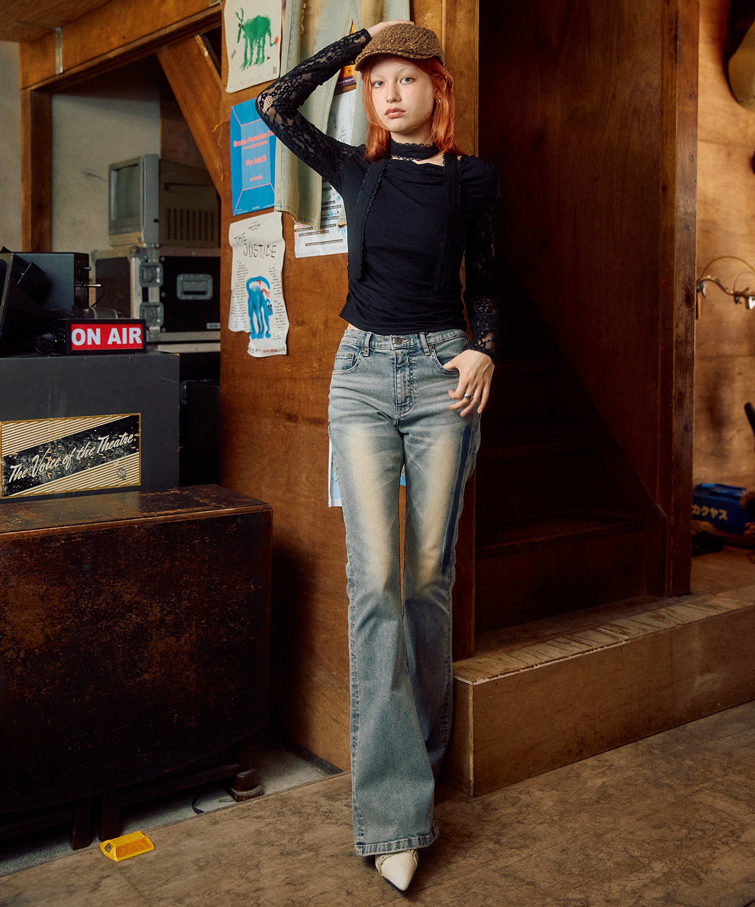 MODEL:170cm/COLOR:LIGHT BLUE/SIZE:26