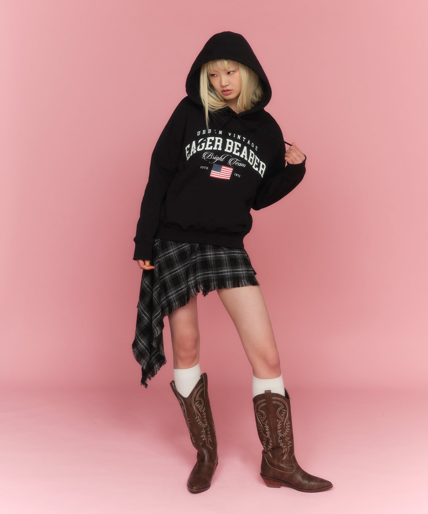 MODEL:174cm/COLOR:BLACK/SIZE:F