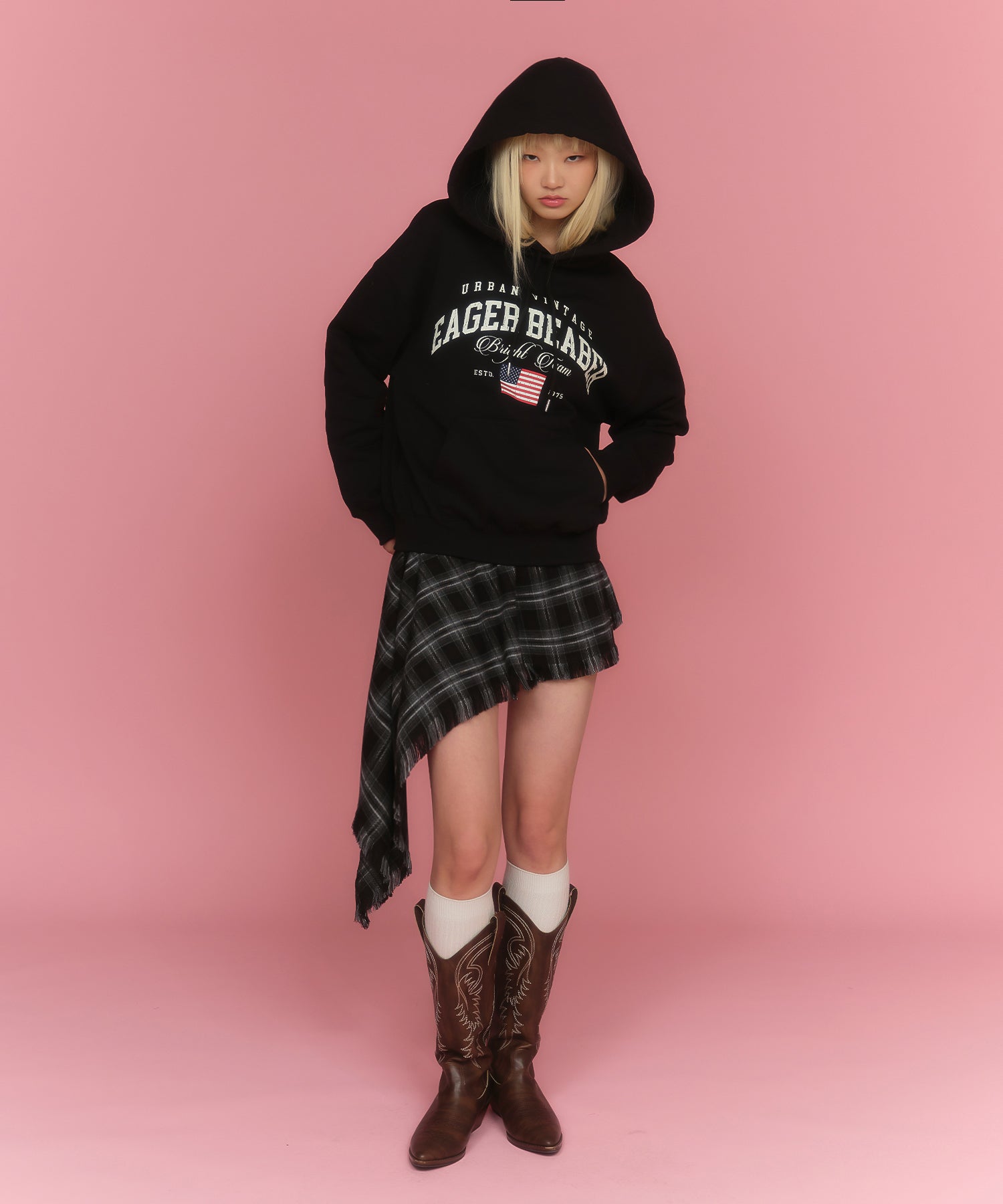 MODEL:174cm/COLOR:BLACK/SIZE:F