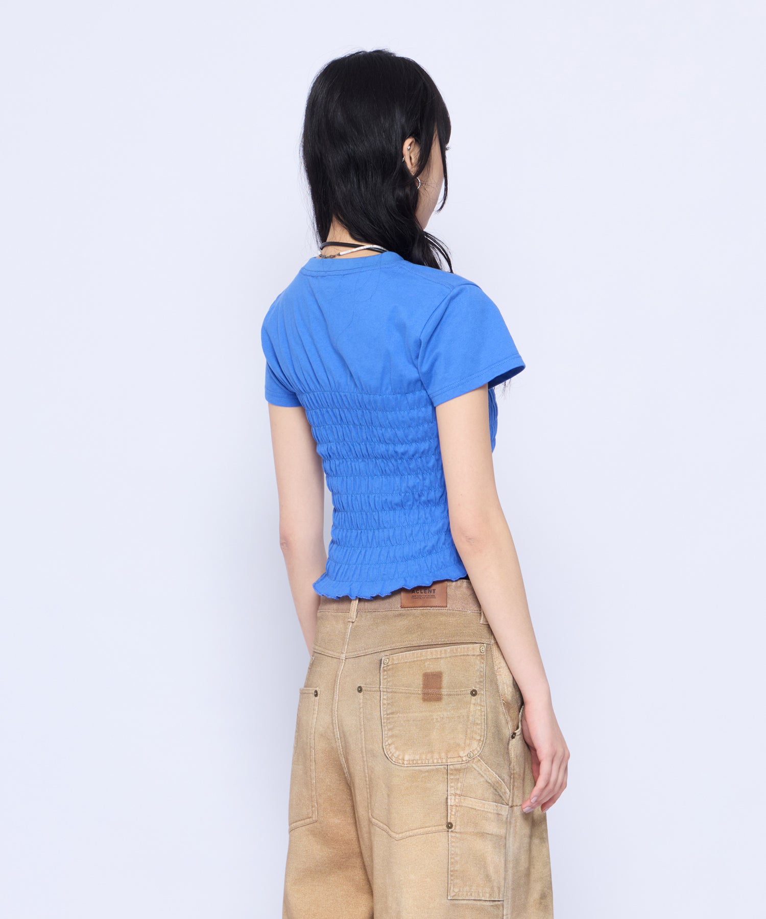 MODEL:172cm/COLOR:BLU/SIZE:F