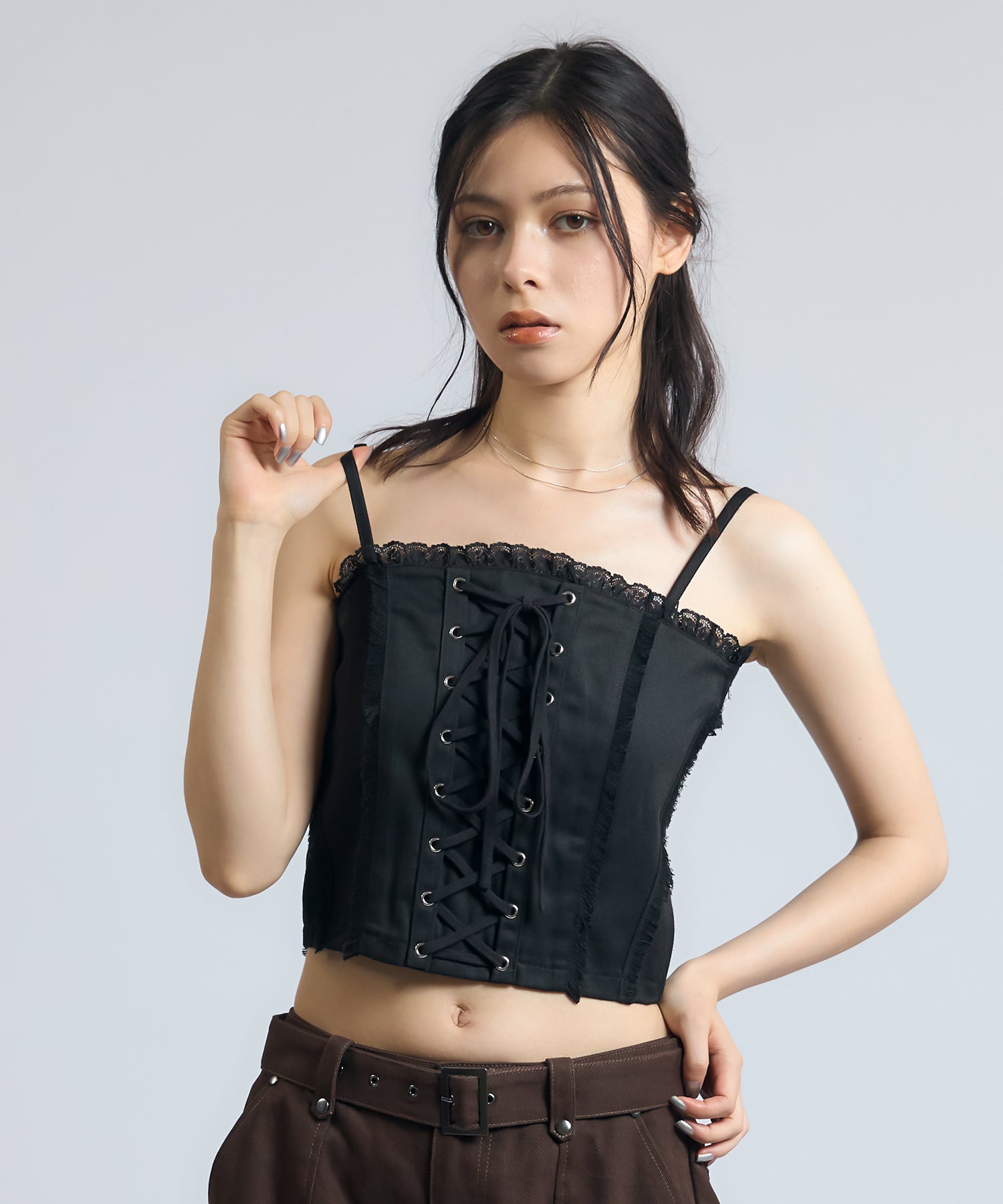 MODEL:163cm/COLOR:BLACK/SIZE:F