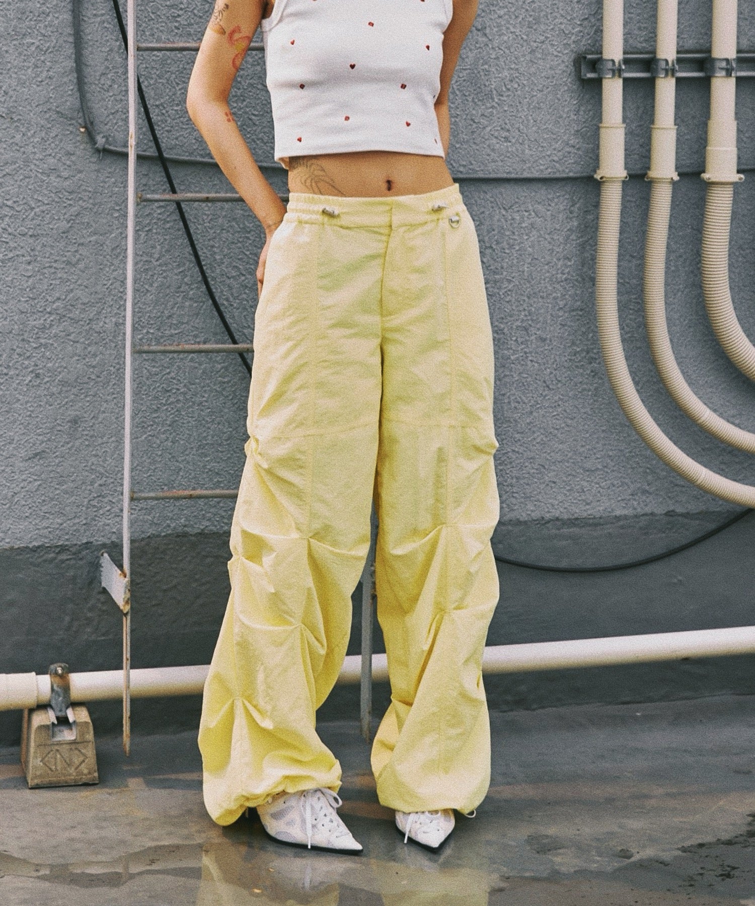 MODEL:161cm/COLOR:YELLOW/SIZE:F