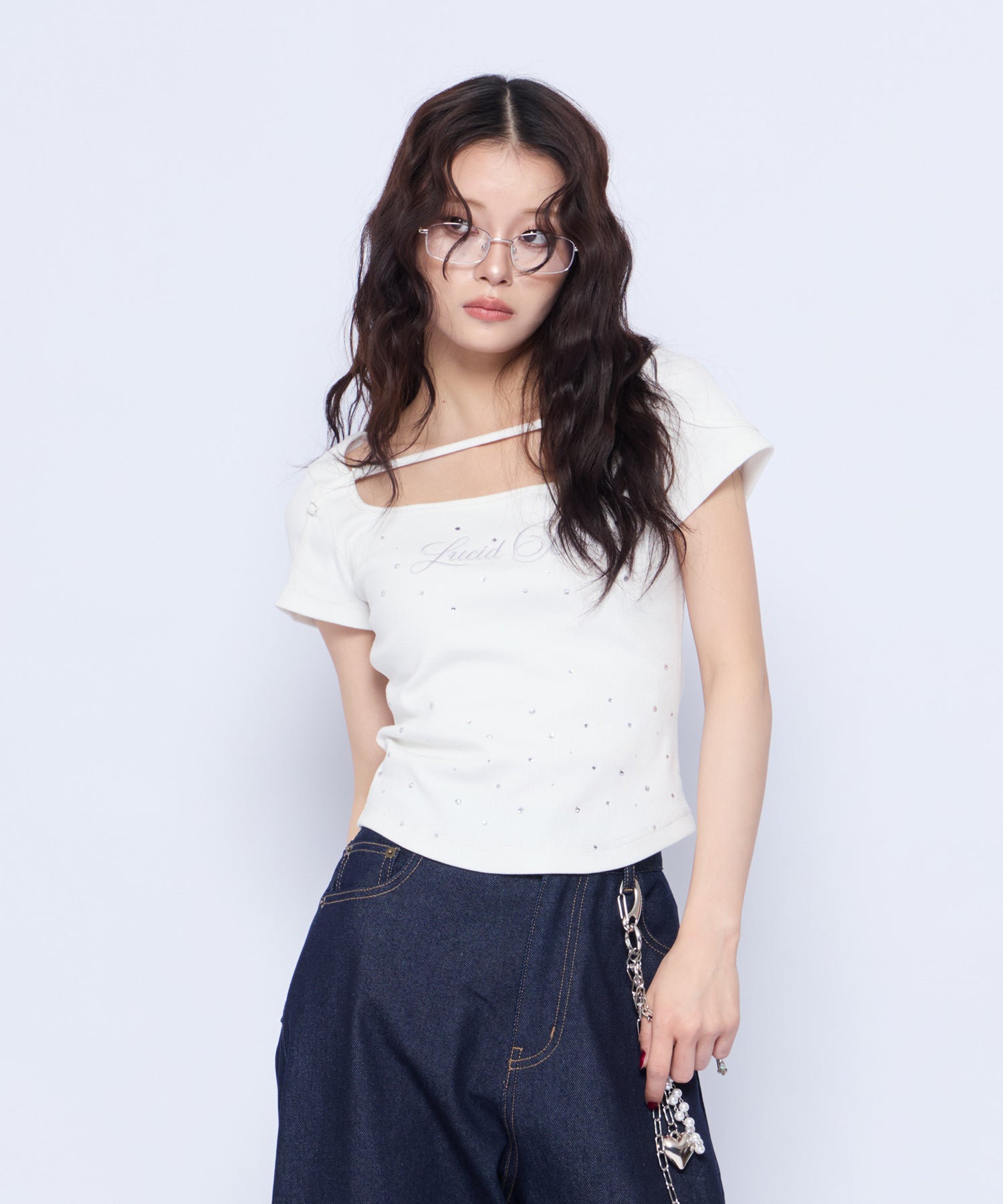 MODEL:160cm/COLOR:WHT/SIZE:F