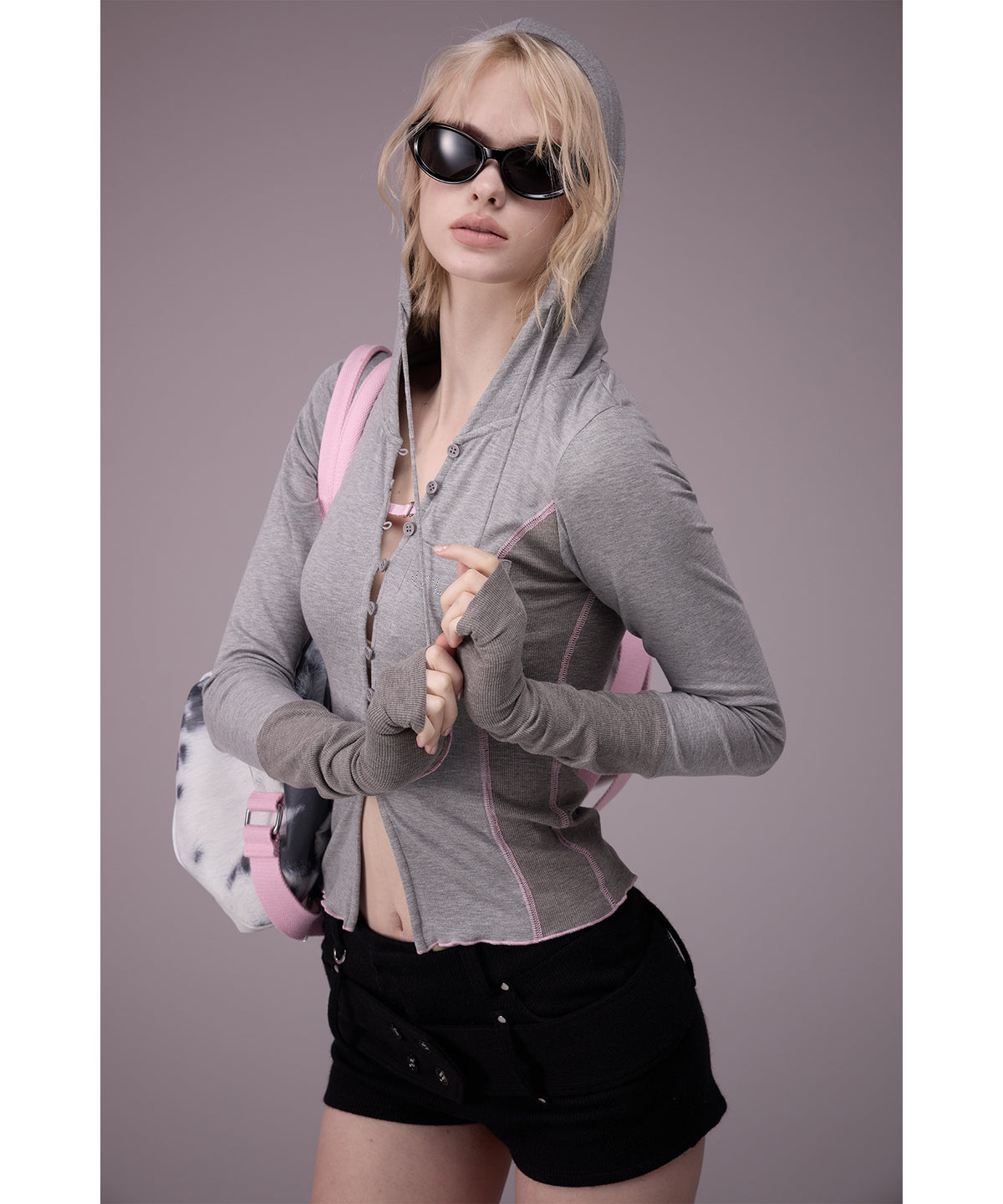 MODEL:176cm/COLOR:BLK/SIZE:F
