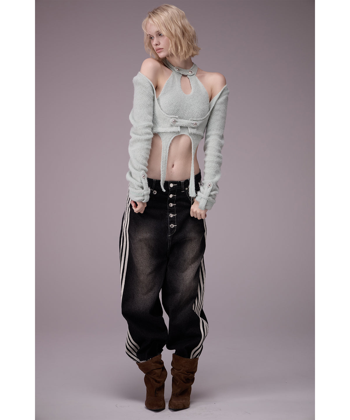 MODEL:176cm/COLOR:BLK/SIZE:F