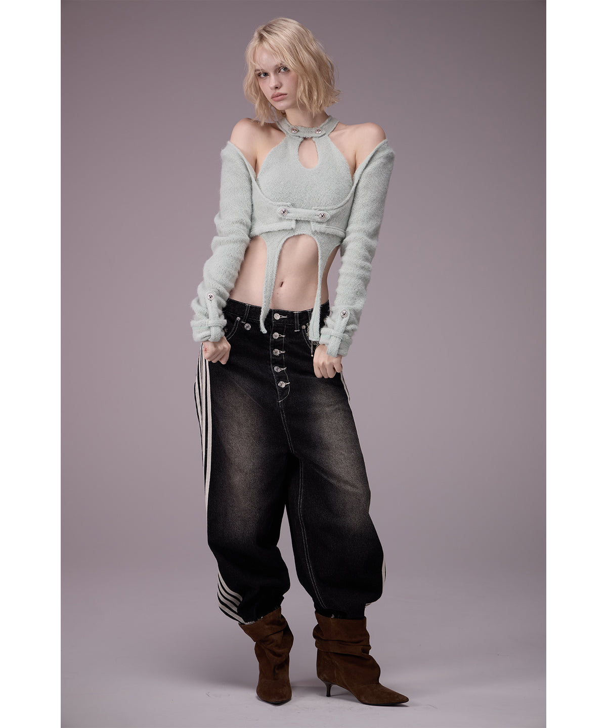 MODEL:176cm/COLOR:L/TRQ/SIZE:F