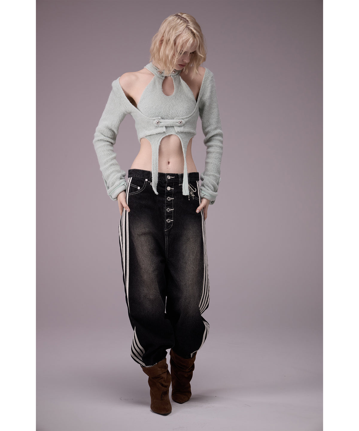 MODEL:176cm/COLOR:L/TRQ/SIZE:F