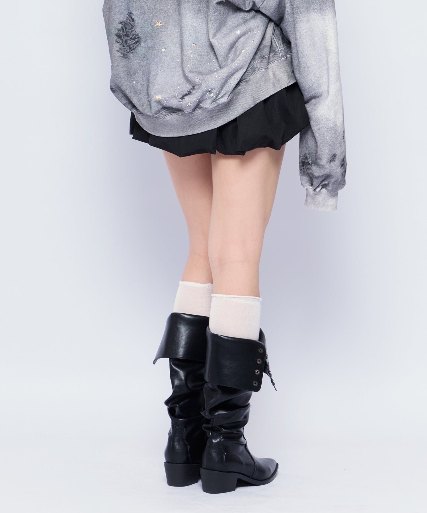 MODEL:170cm/COLOR:BLK/SIZE:F