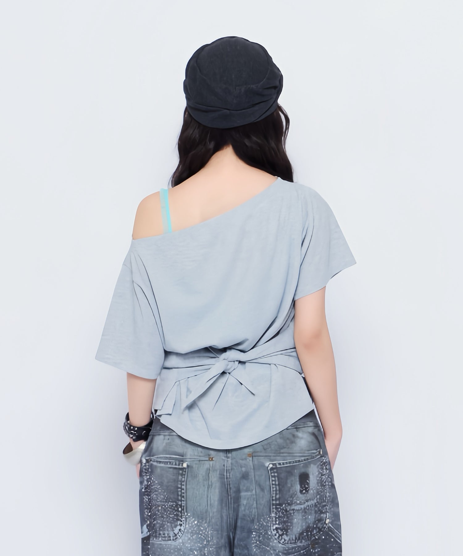 MODEL:155cm/COLOR:GRY/SIZE:F