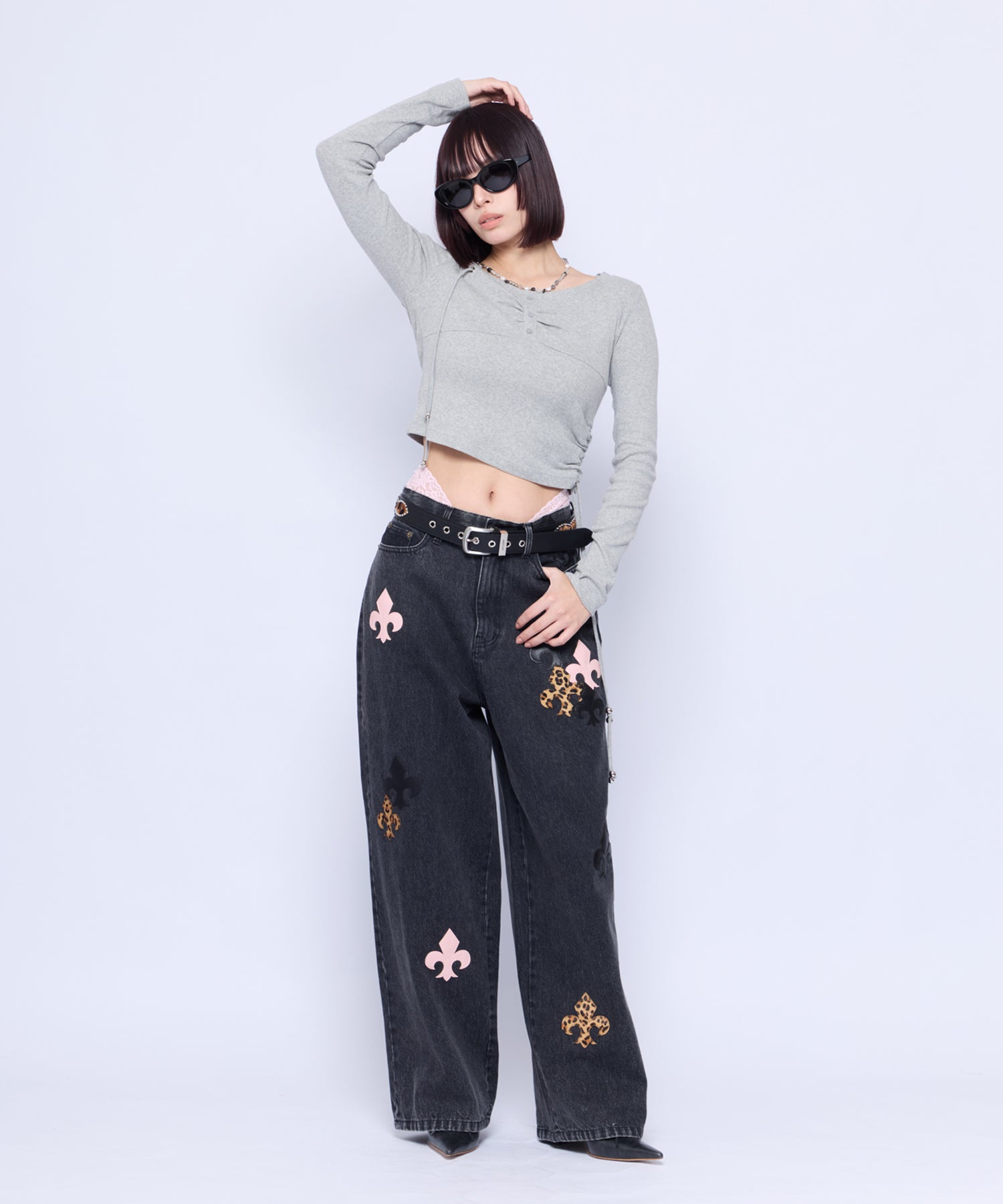 Leather Patch Icon Denim