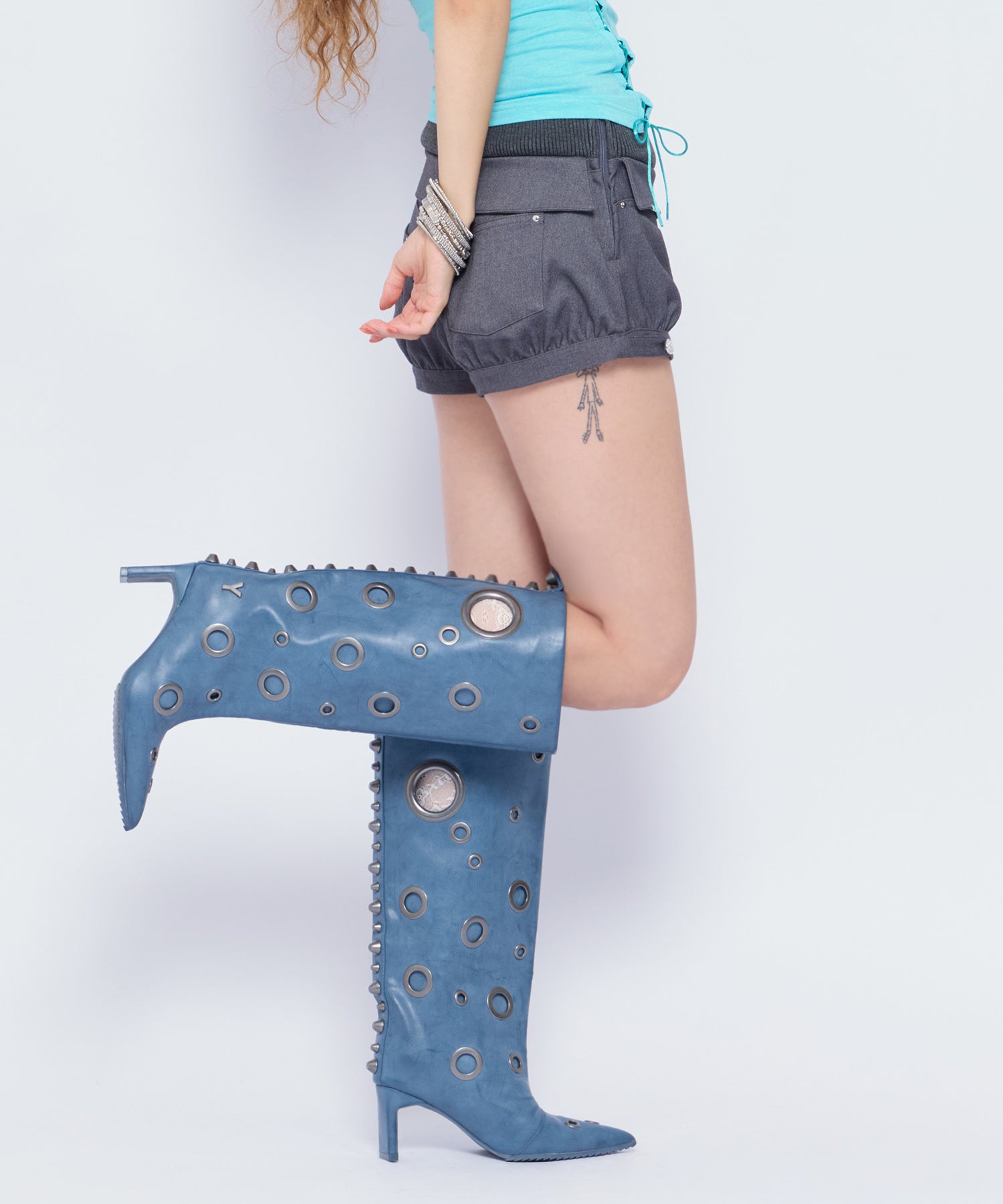 MODEL:168cm/COLOR:D/GRY/SIZE:M