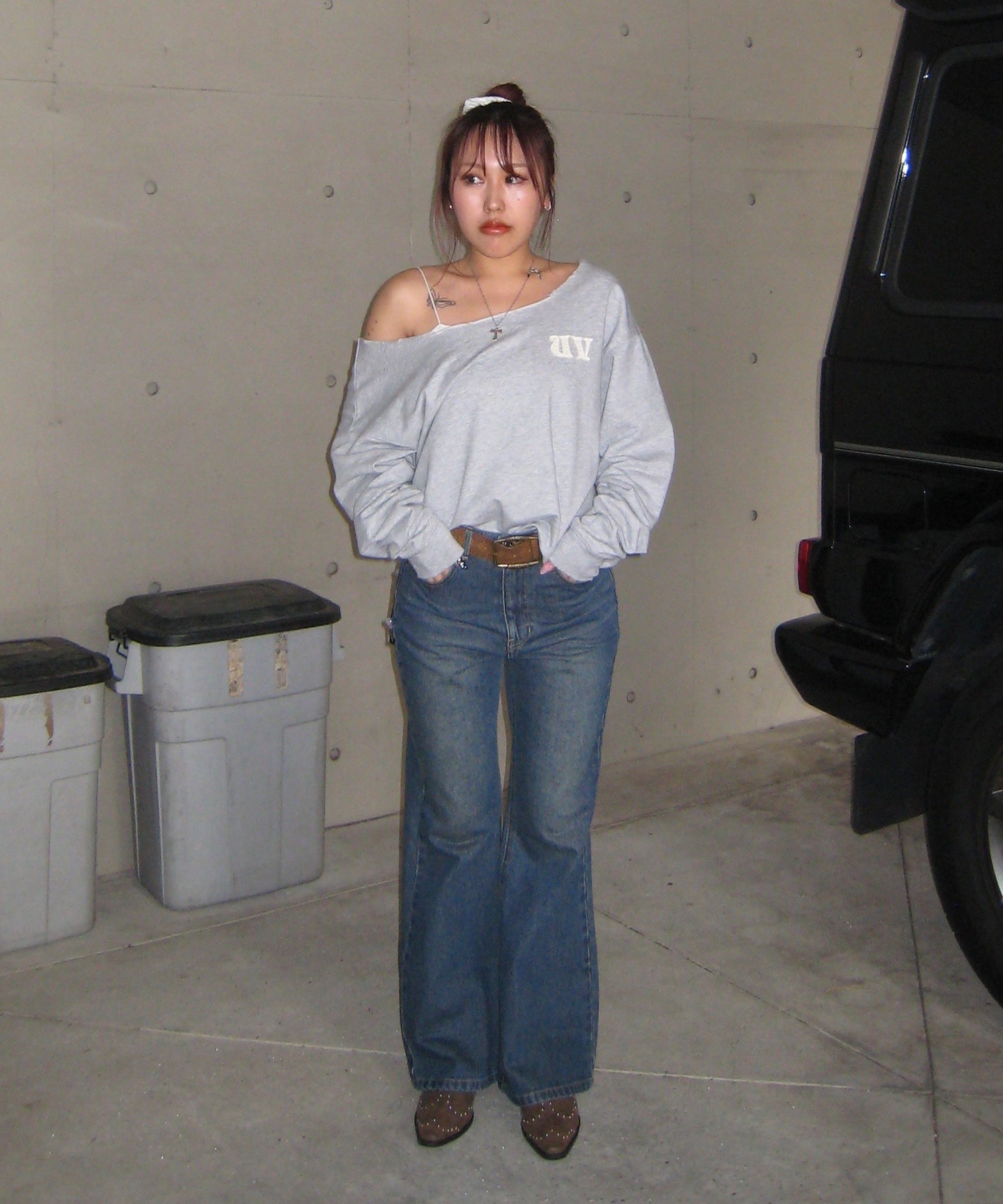 STAFF:158cm/COLOR:BLUE/SIZE:M