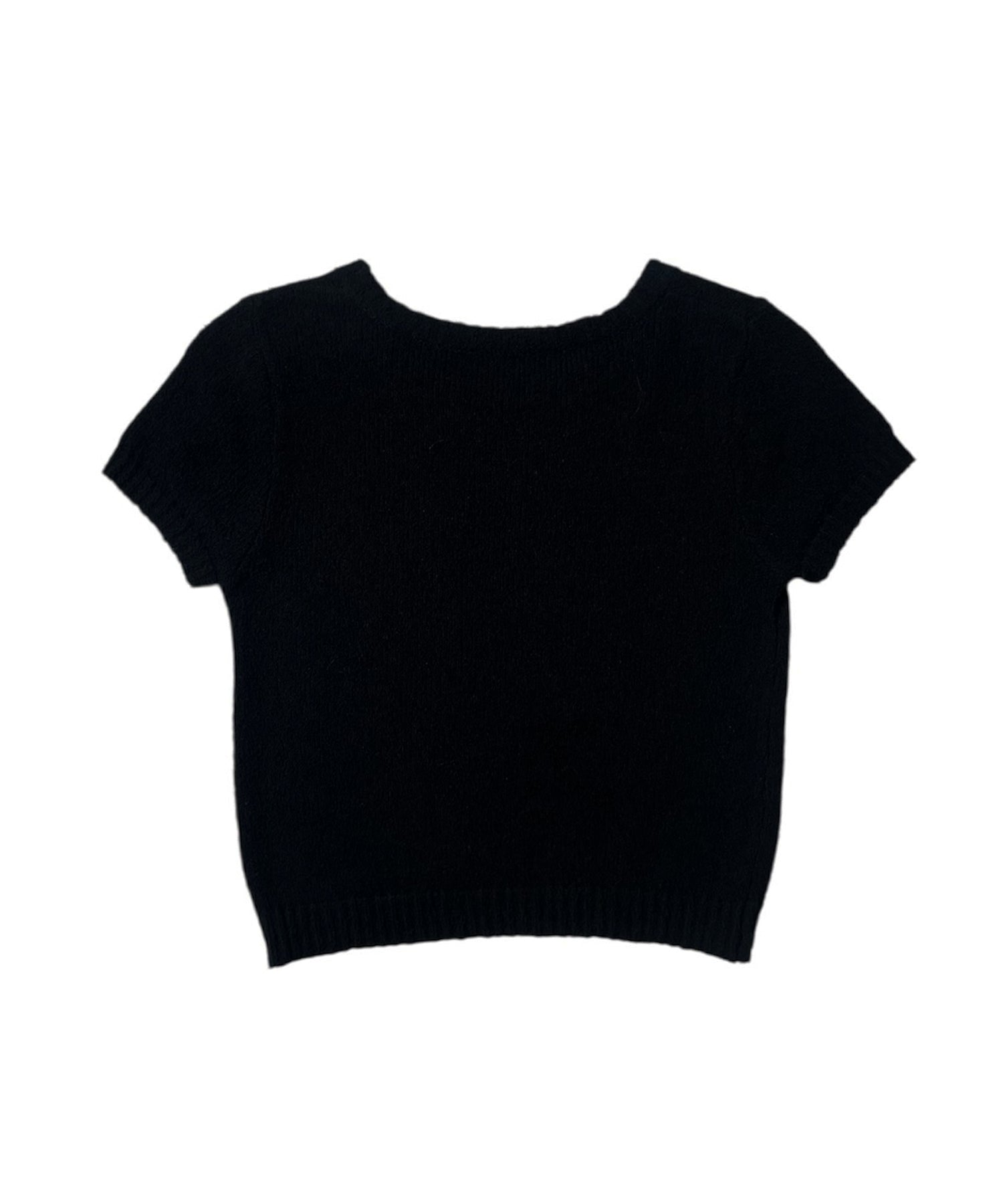 シアーロゴコンパクトブークレーニット