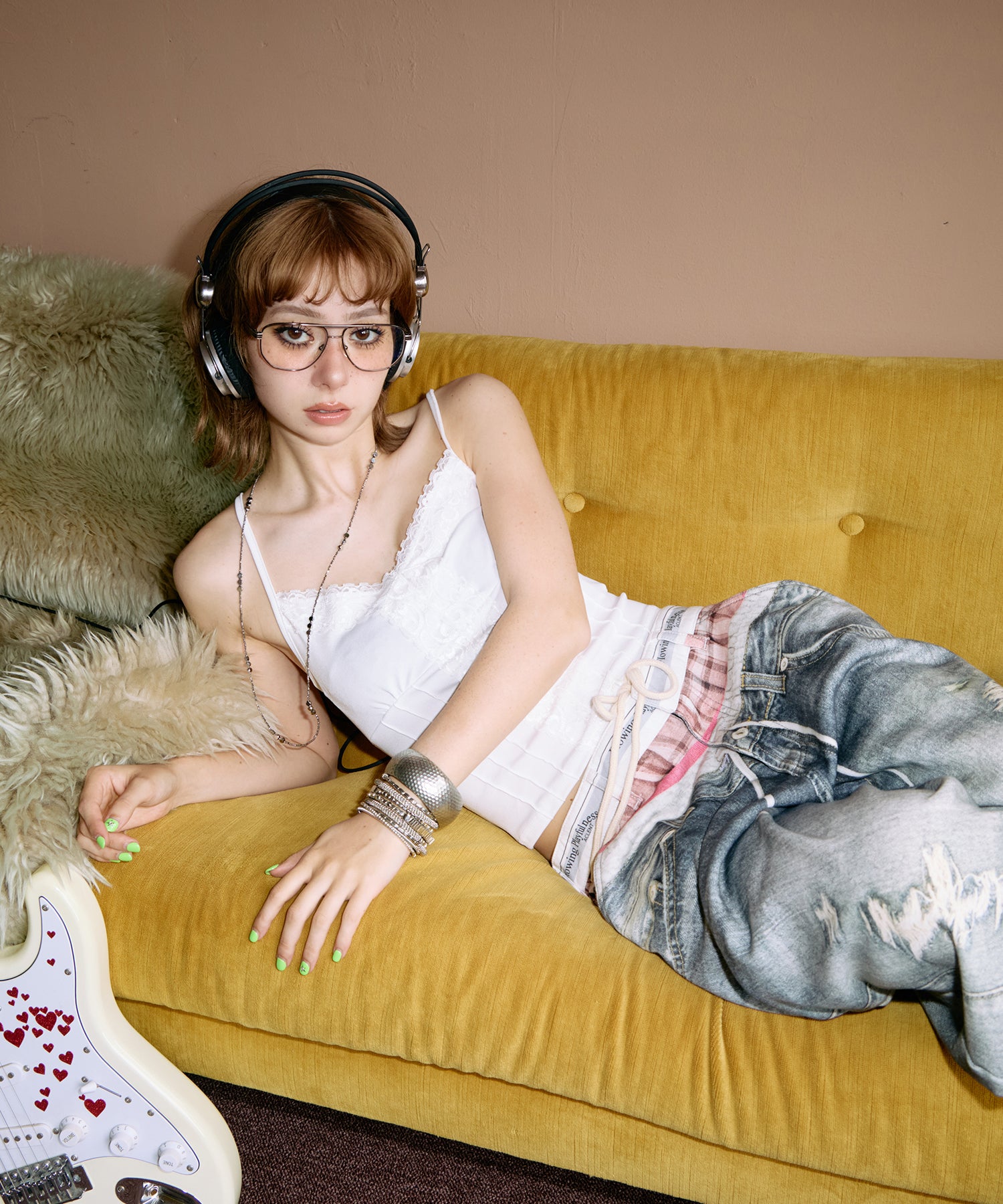 Printed Sweatpants – Denim Ⅳ