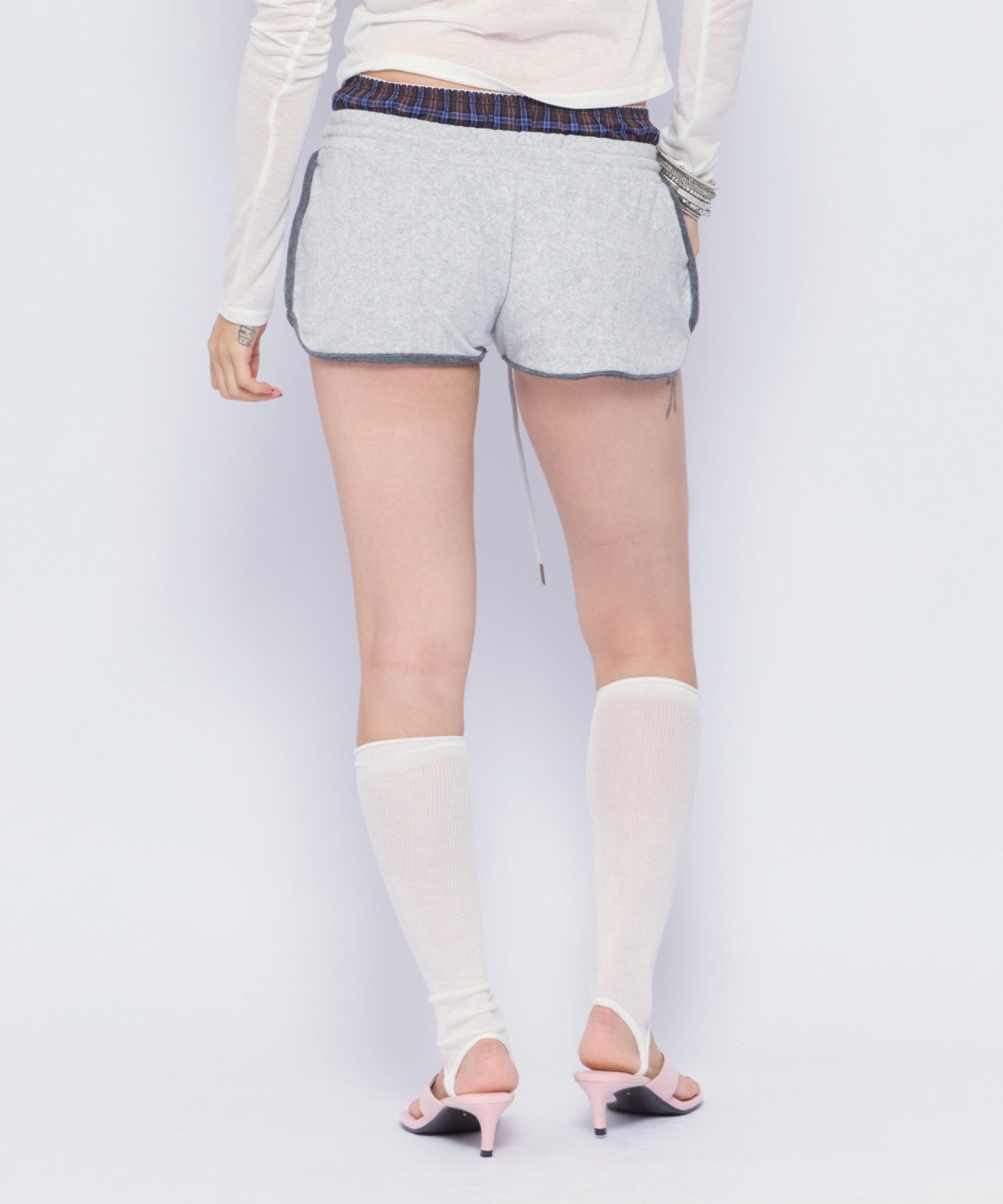 MODEL:168cm/COLOR:GRY/SIZE:F