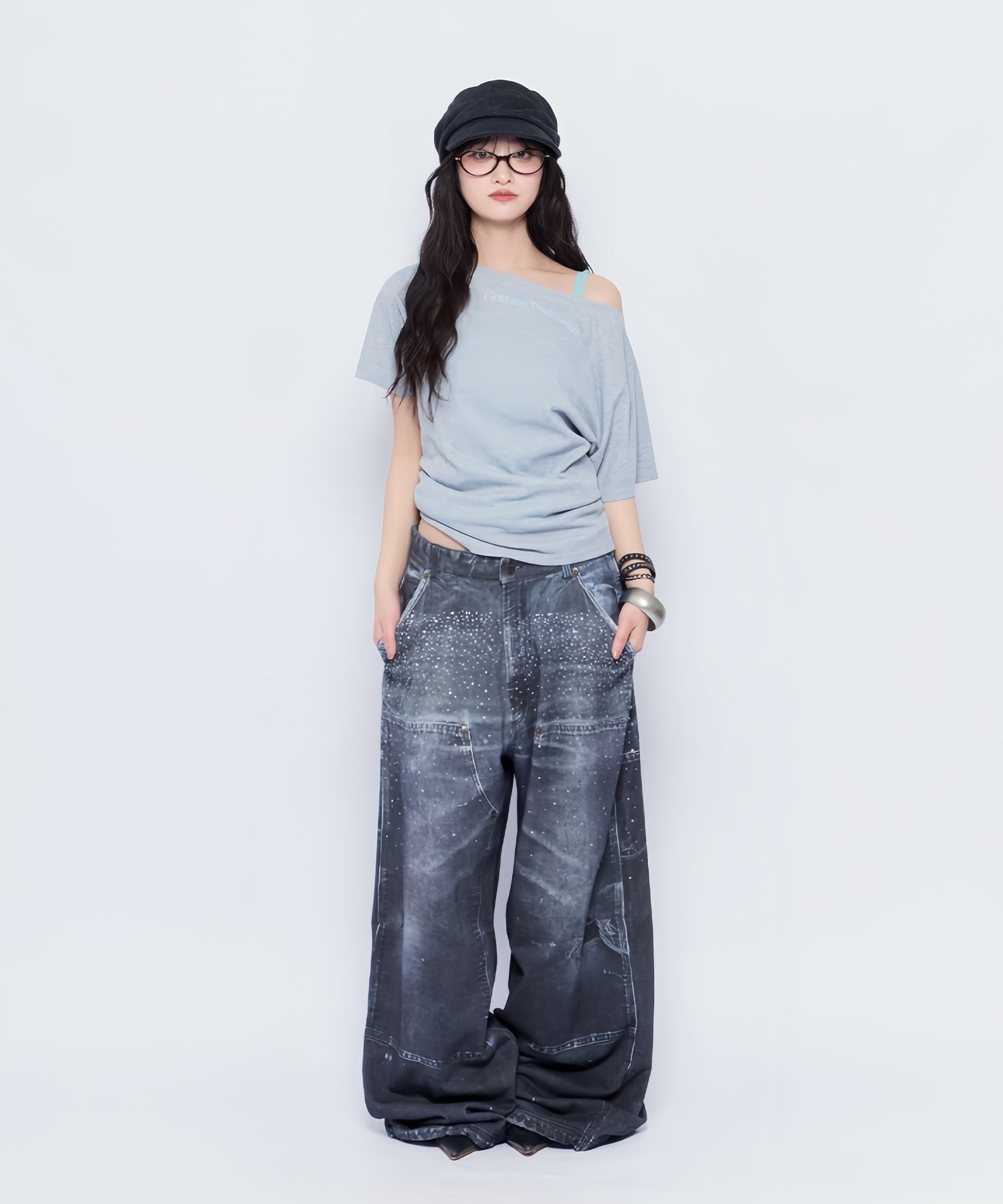 MODEL:155cm/COLOR:GRY/SIZE:F