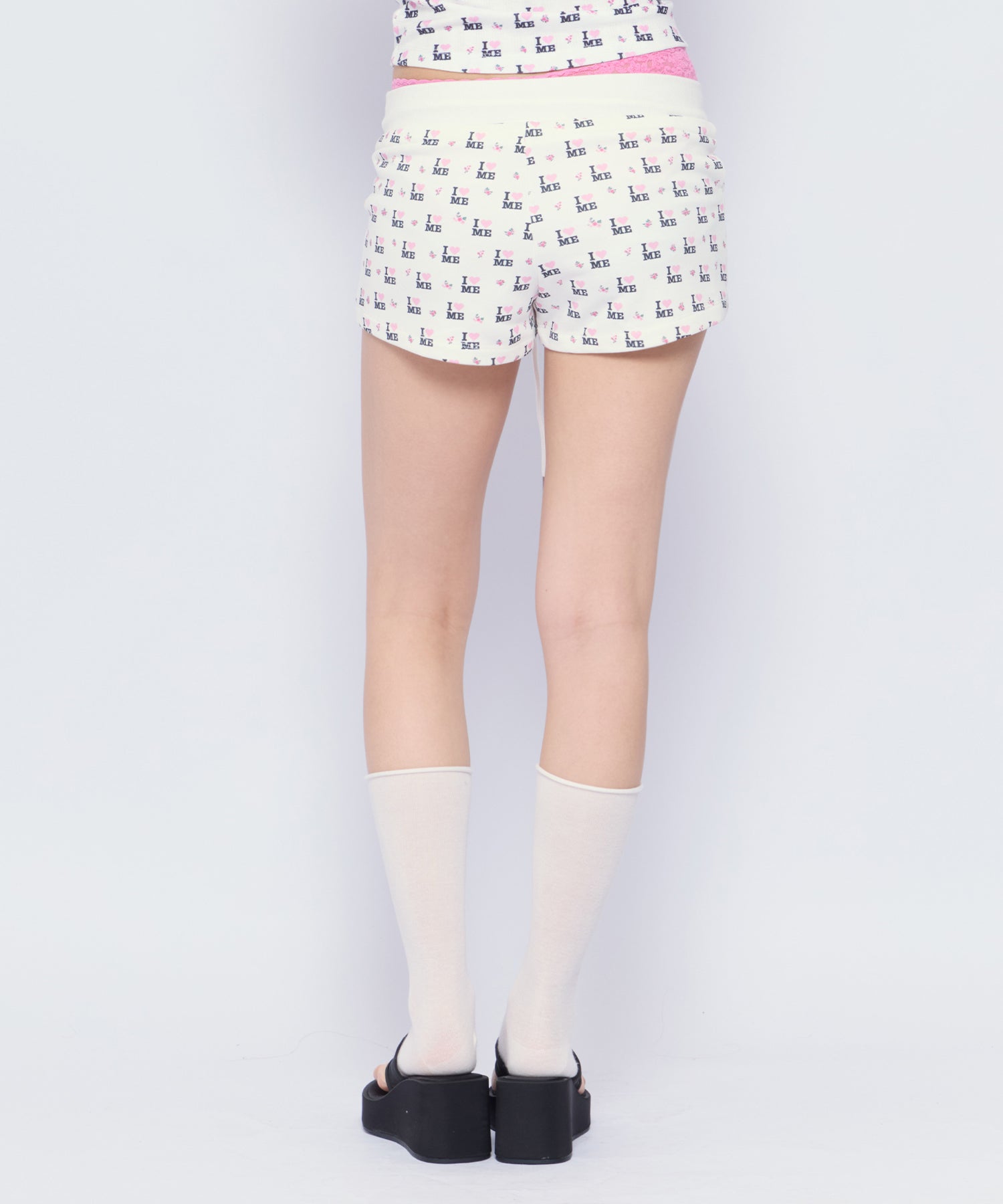 MODEL:170cm/COLOR:WHT/SIZE:F
