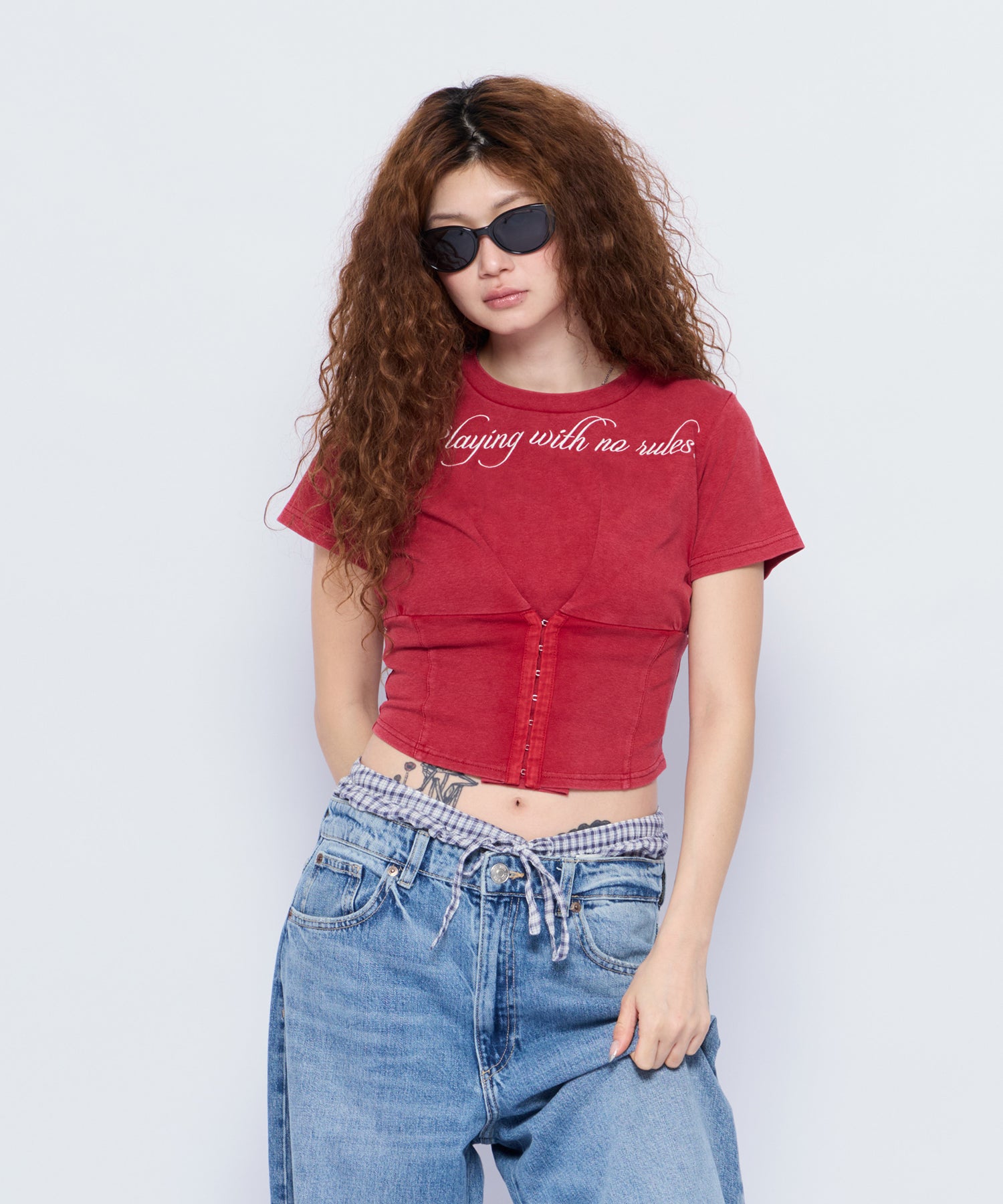 MODEL:168cm/COLOR:RED/SIZE:F