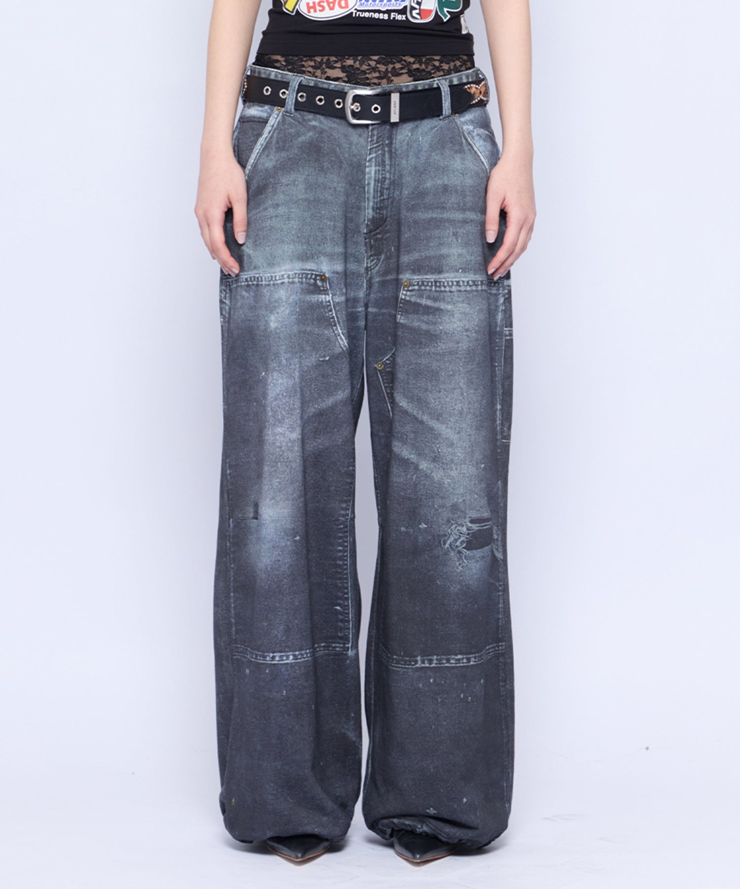 MODEL:172cm/COLOR:BLK/SIZE:F