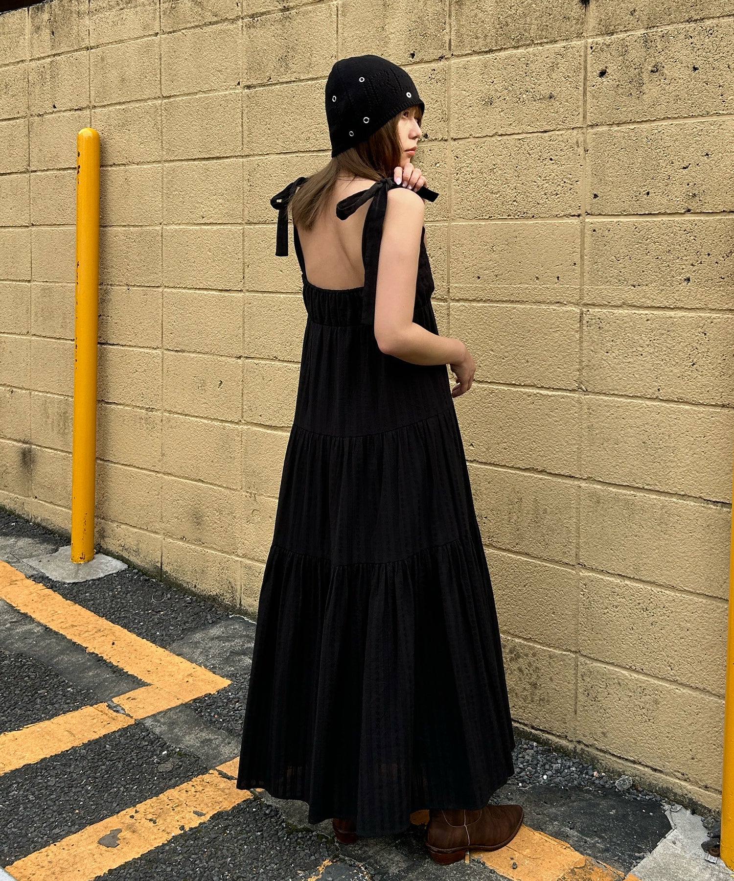 STAFF:159cm/COLOR:BLACK/SIZE:F