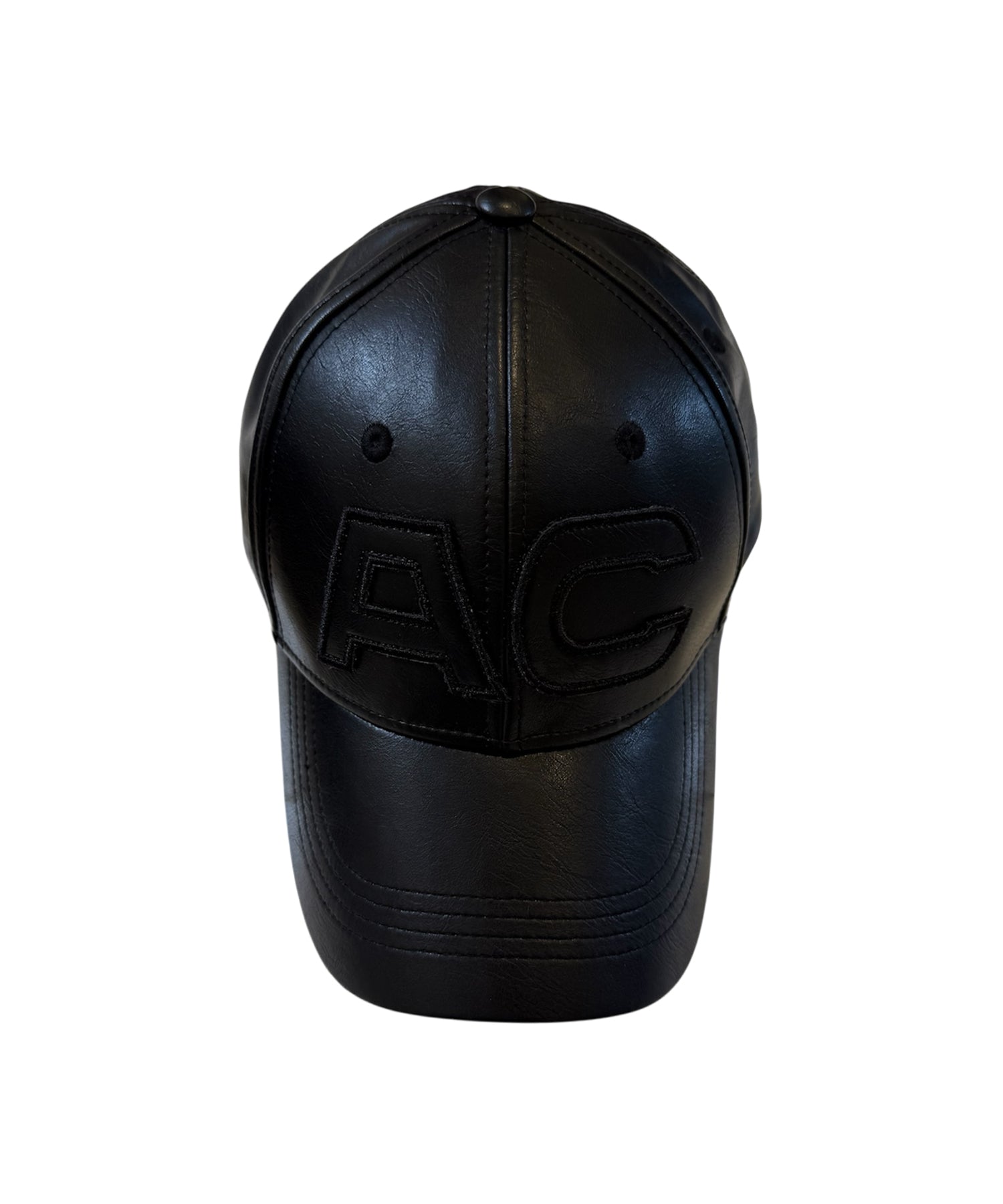 ヴィーガンレザーロゴキャップ