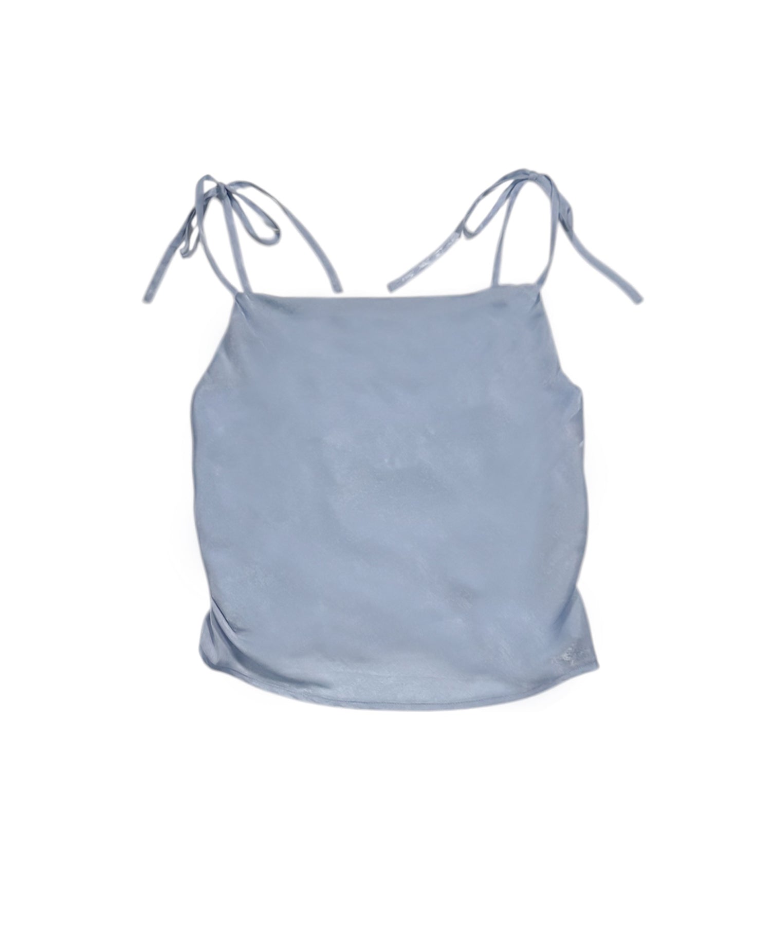 【miyu×ACLENT】サテンドレープキャミソール