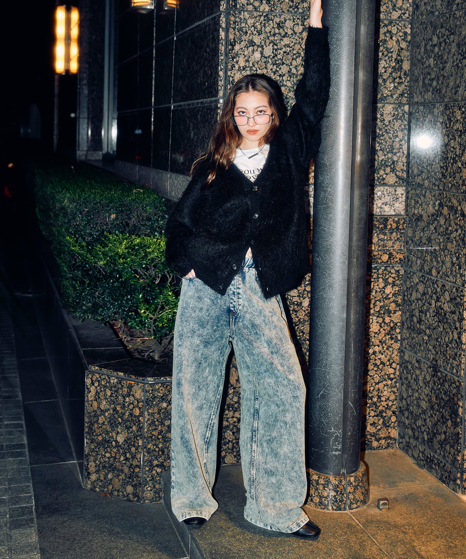 MODEL:163cm/COLOR:BLACK/SIZE:F