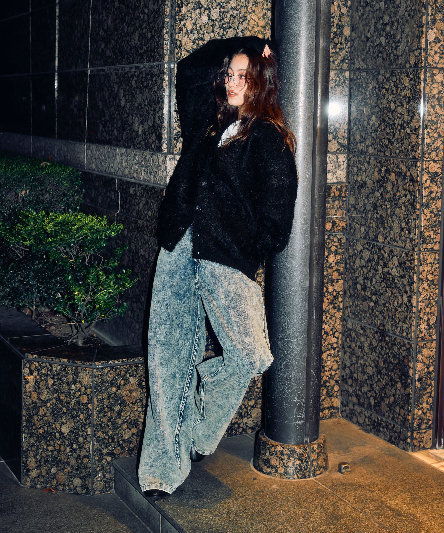 MODEL:163cm/COLOR:BLACK/SIZE:F