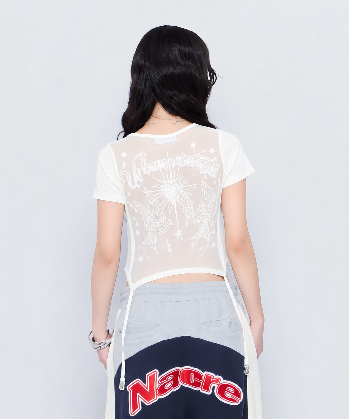 MODEL:155cm/COLOR:WHT/SIZE:F