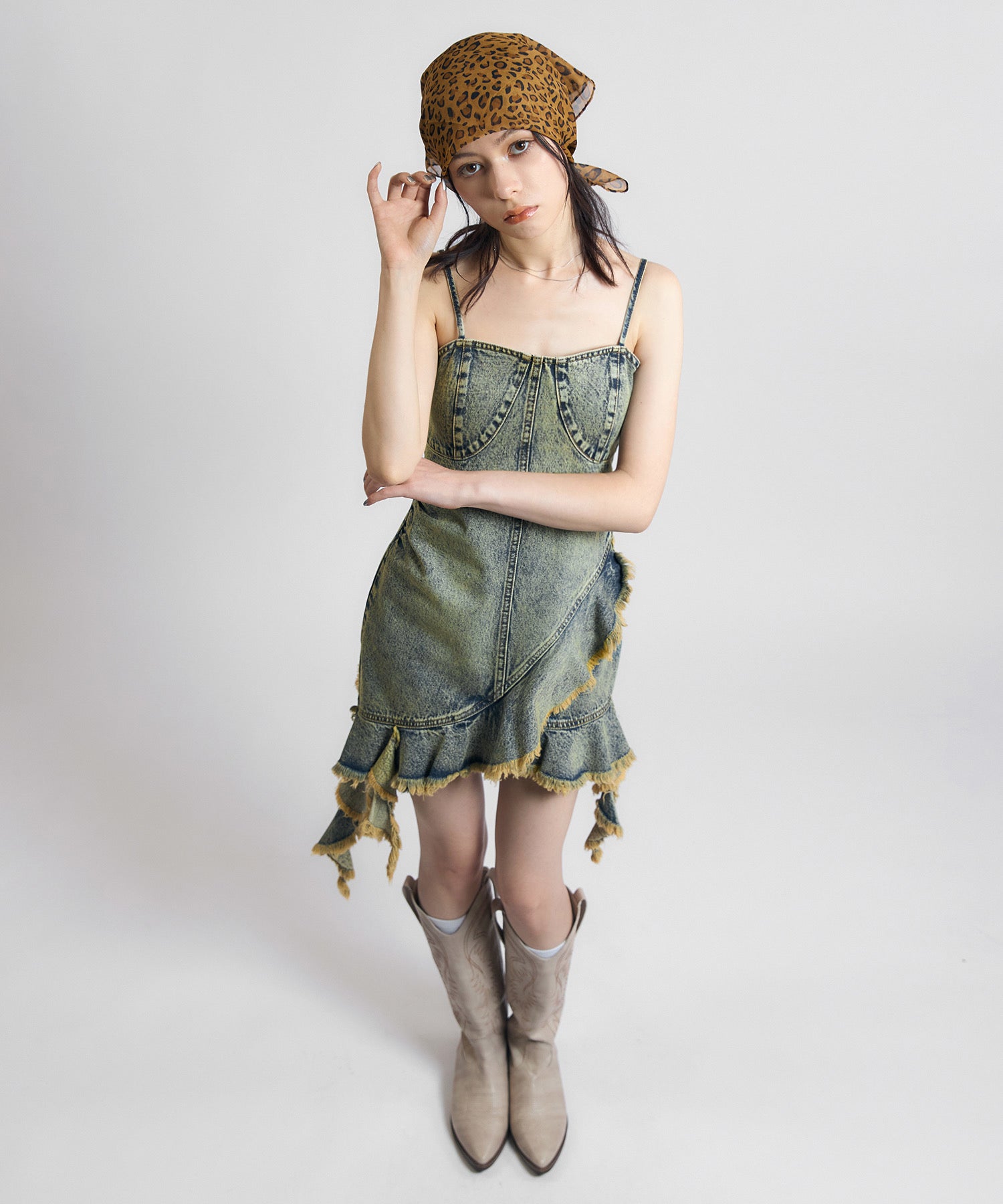 MODEL:163cm/COLOR:BLUE/SIZE:S