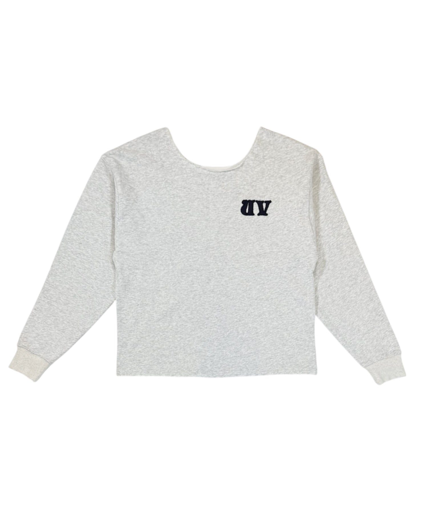 カットオフワンショルダールーズスウェット