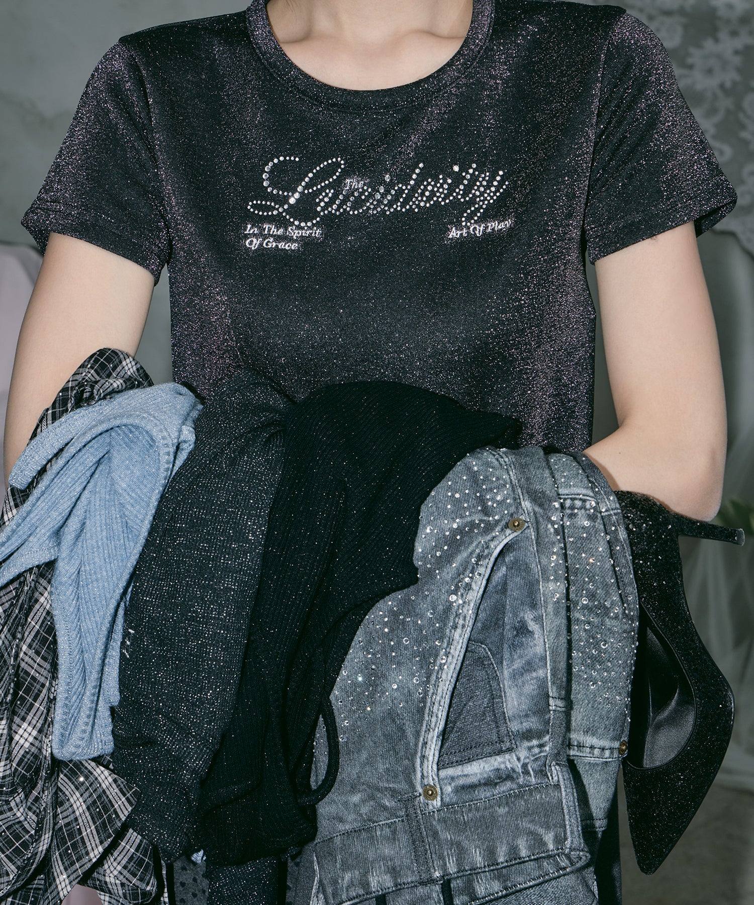 Lame Compact Tee